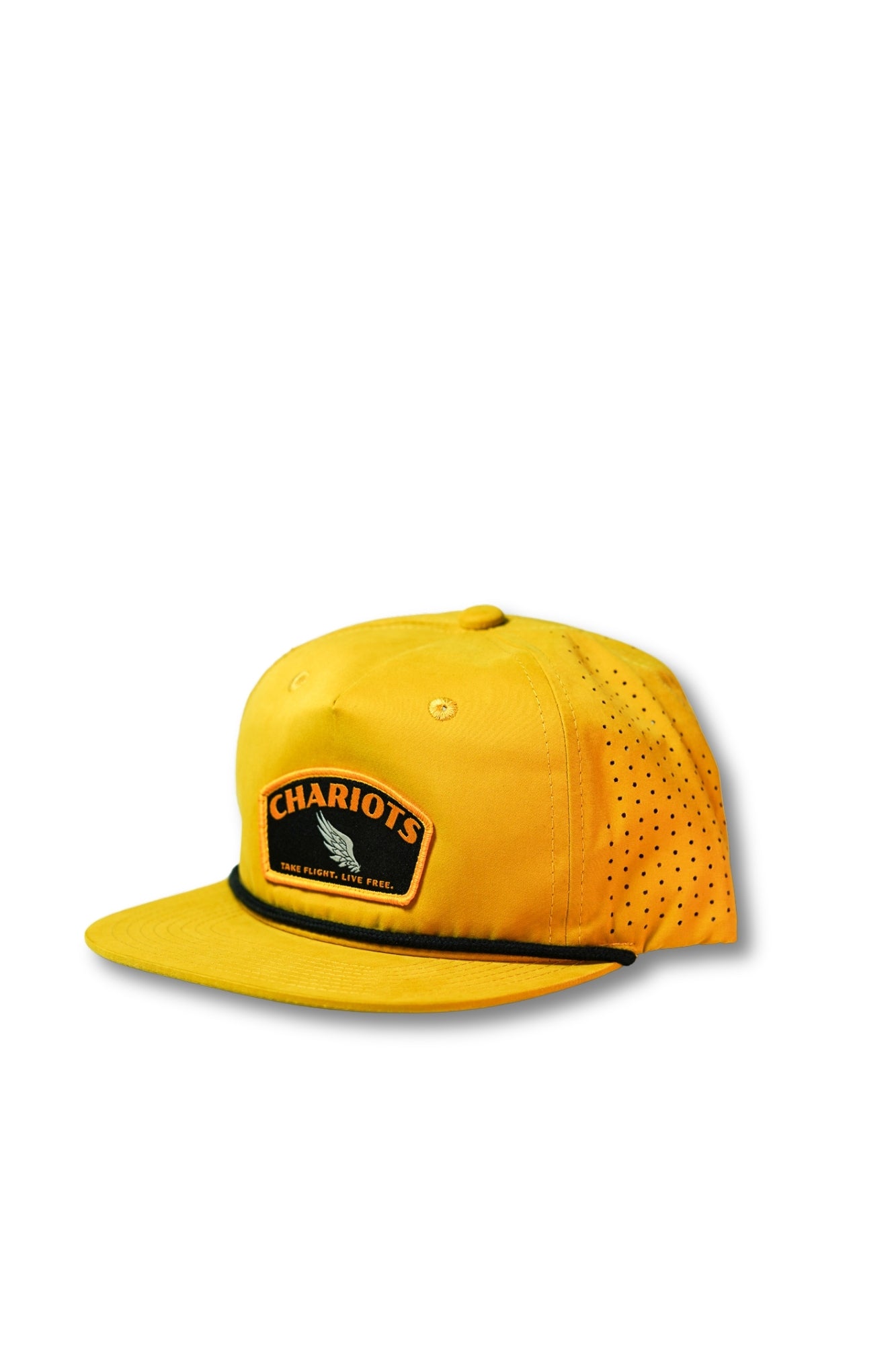 FREE CHOICE 5-PANEL PERFORMANCE ROPE HAT (Biscuit/Black)