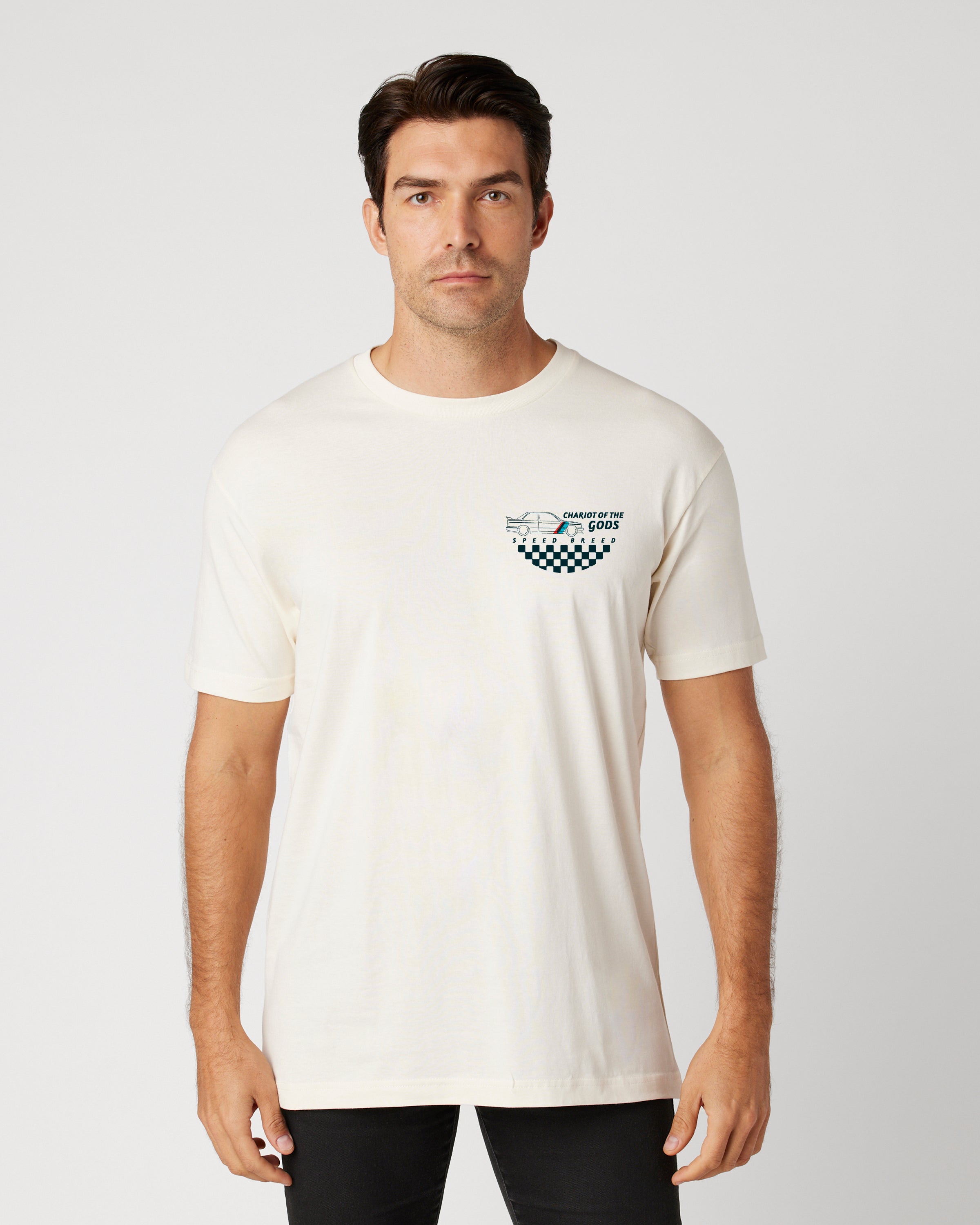 CHARIOT OF THE GODS TEE (Bone)
