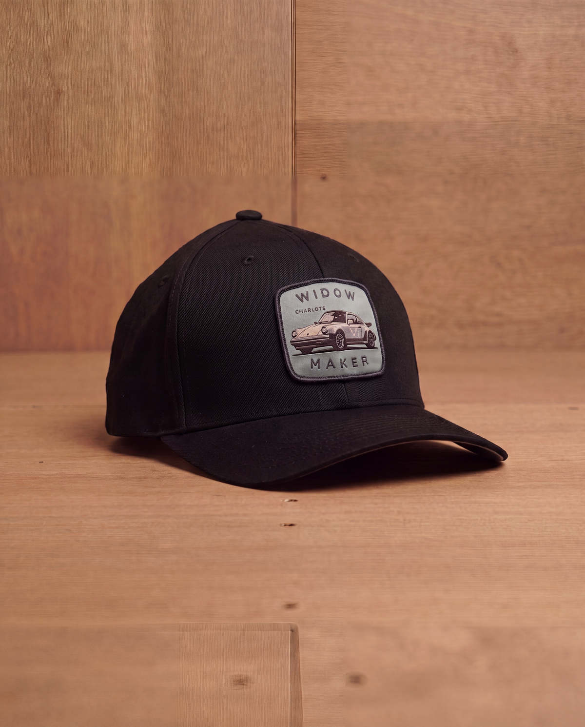 WIDOWMAKER V2 BLUE FLEXFIT HAT (Black)