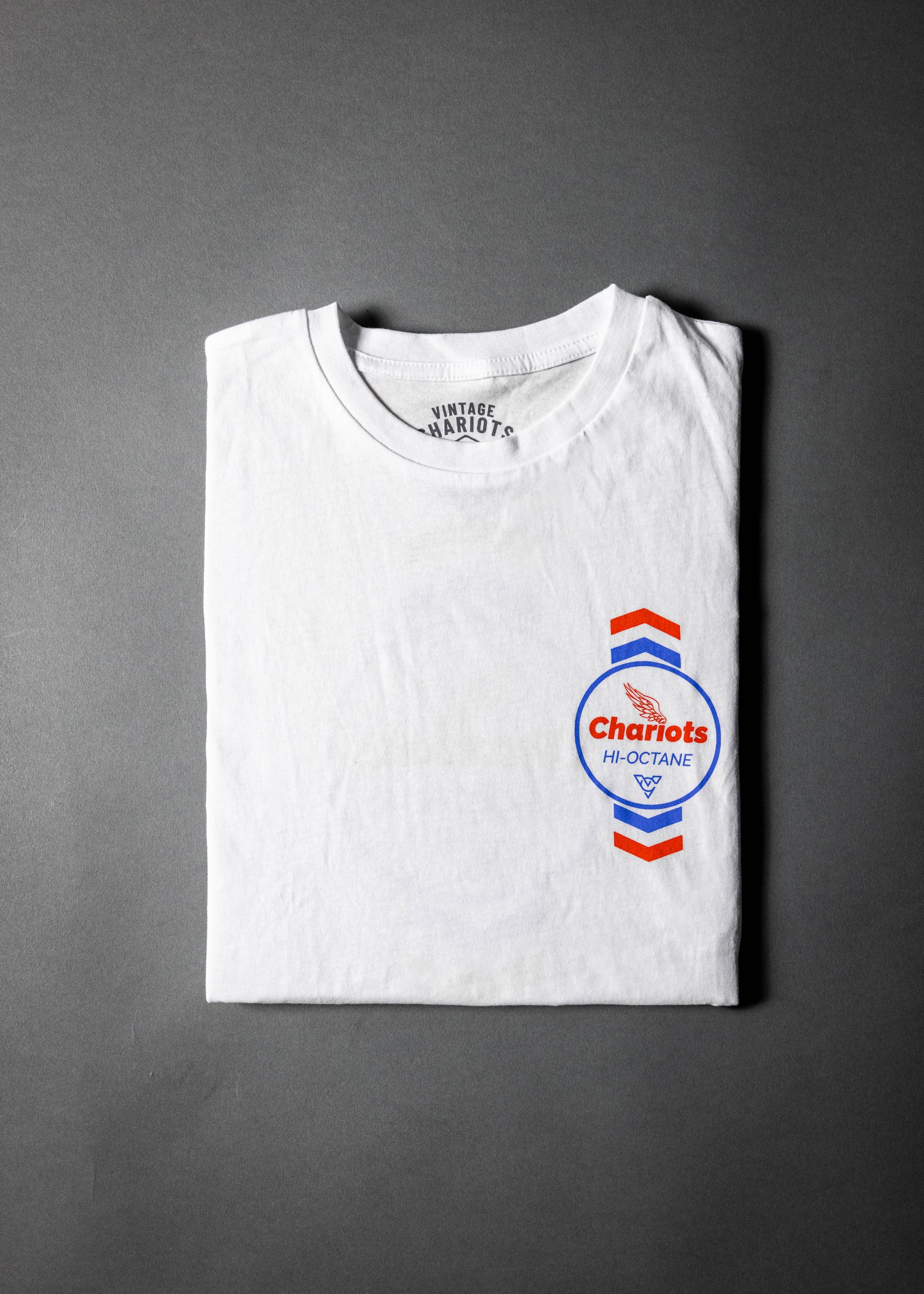 CHEVRON HI OCTANE YOUTH TEE (White)