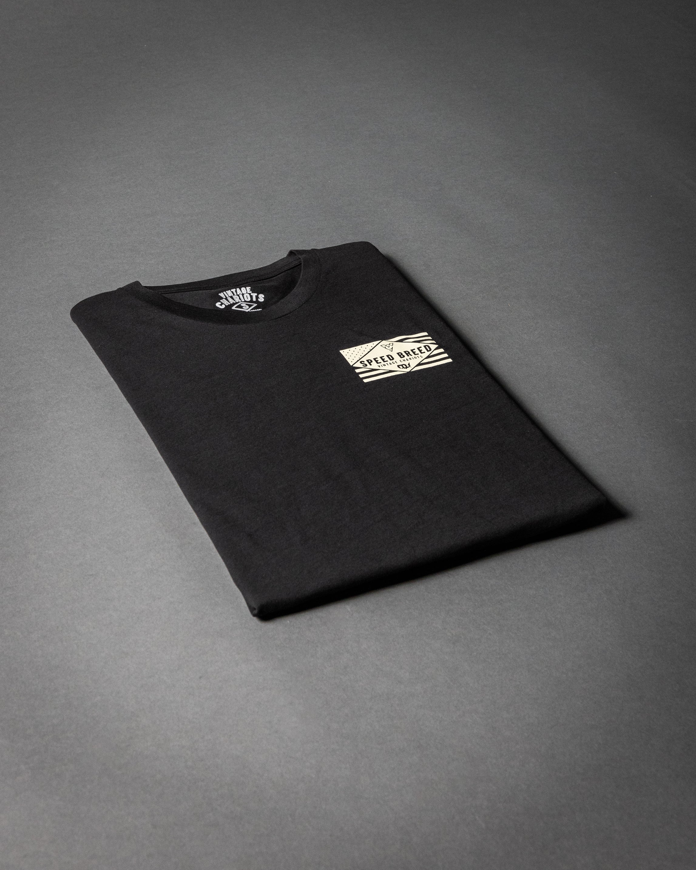 SPEED BREED FLAG TEE (Black)