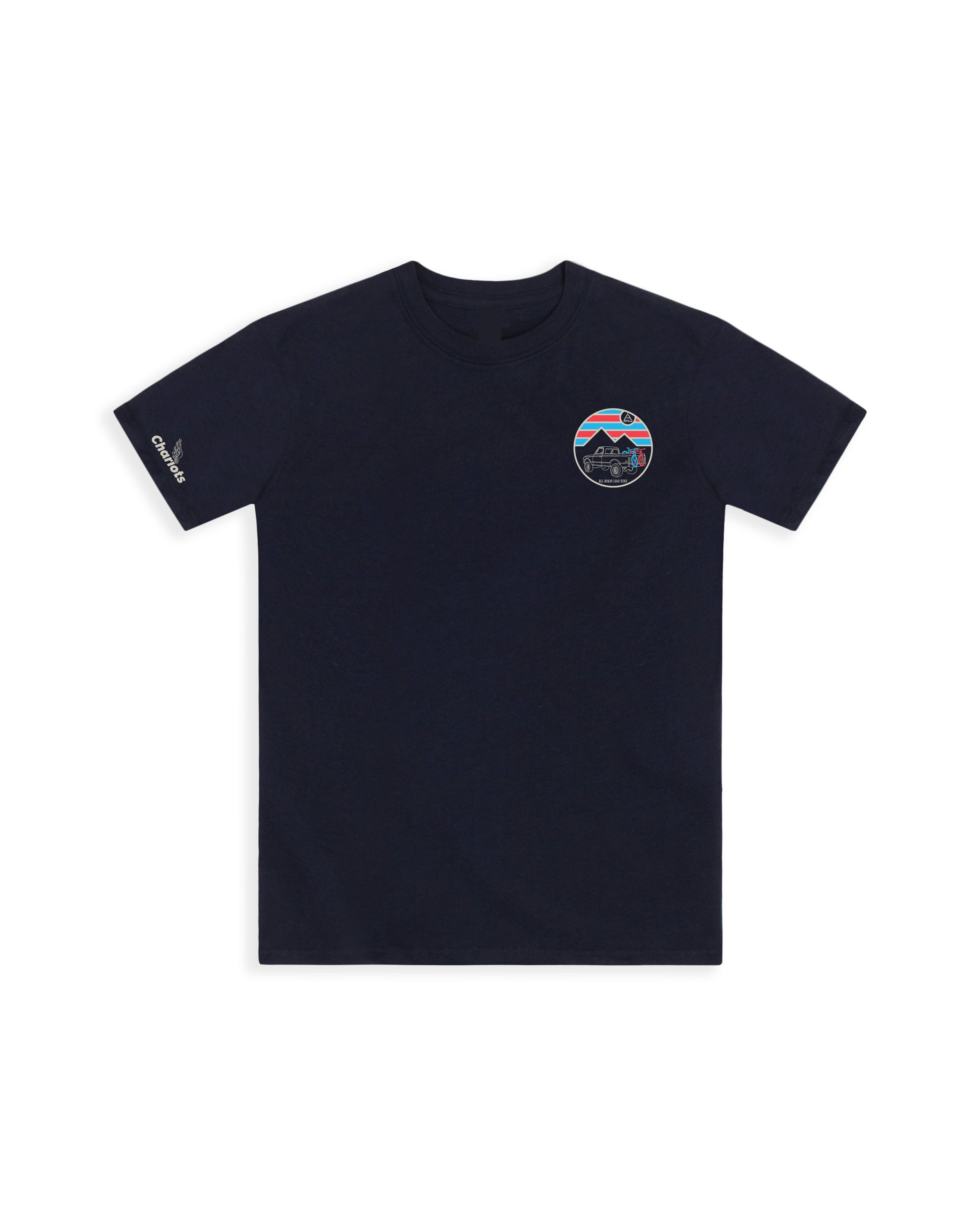 LAAS23 MOUNTAIN TRUCK YOUTH TEE (Navy)