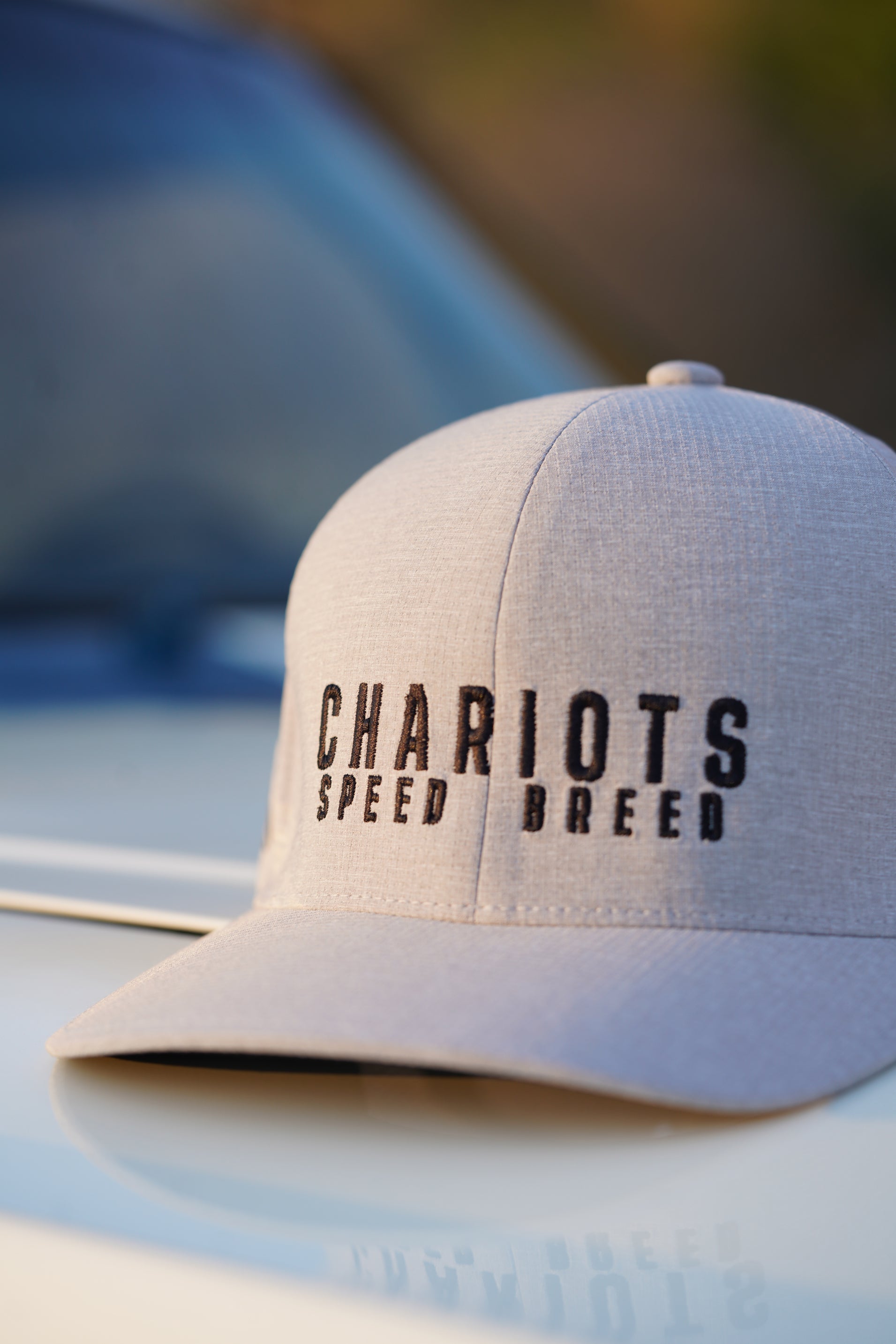 APEX FLEXFIT DELTA HAT (Melange Silver/Black)