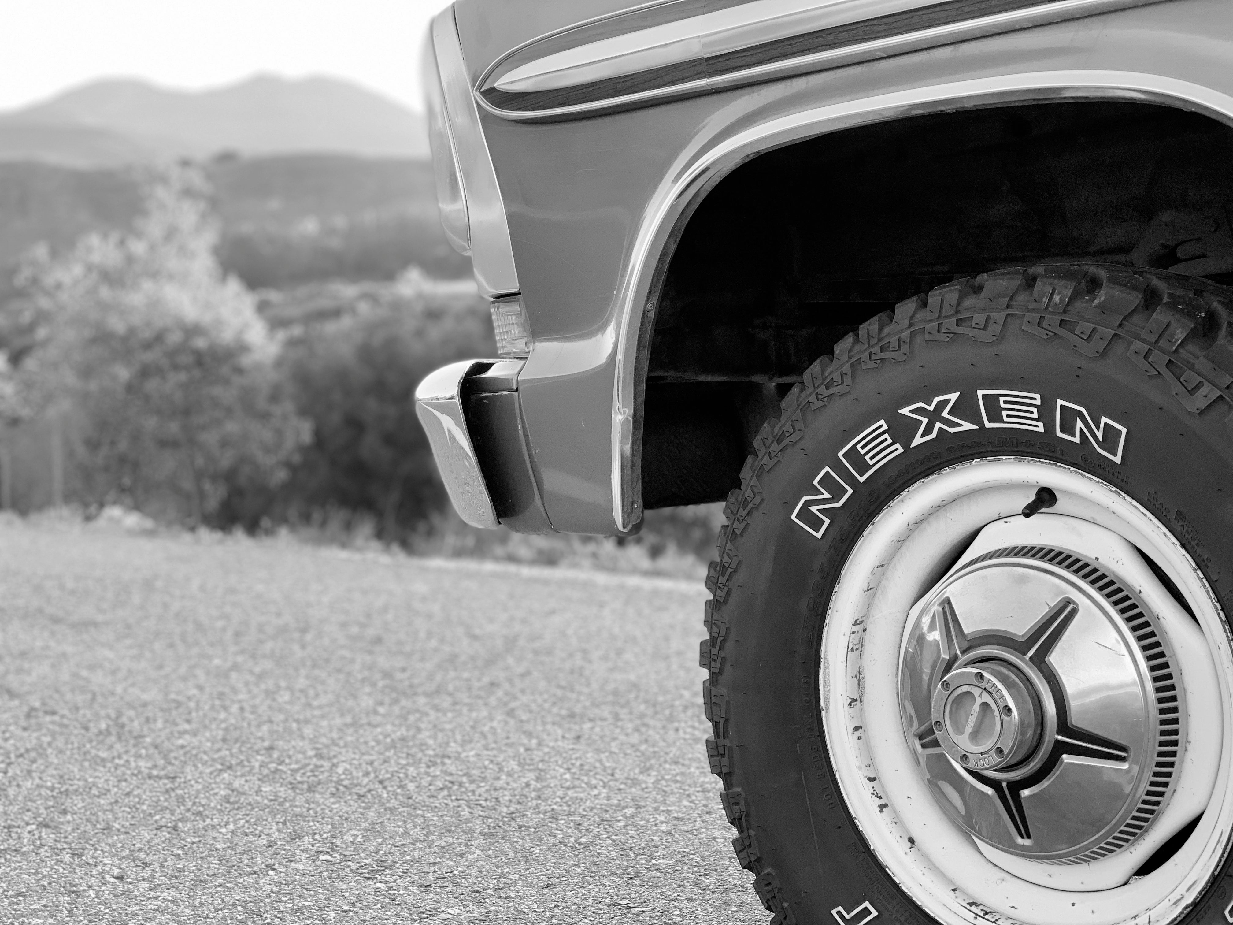 1972 Ford F-100 Short Bed 4x4 Camper FINE ART PRINT