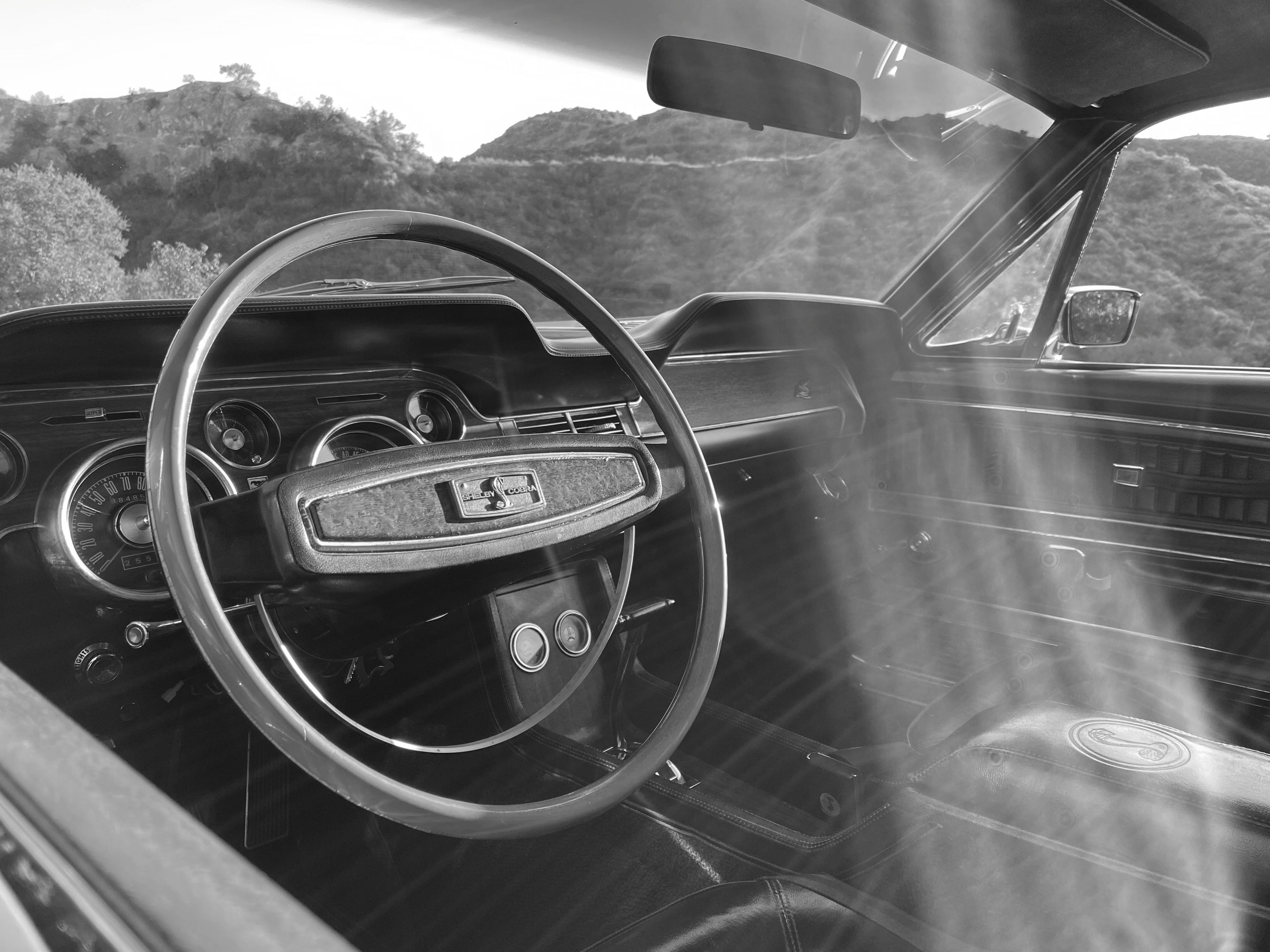 1968 Shelby Mustang GT350H FINE ART PRINT