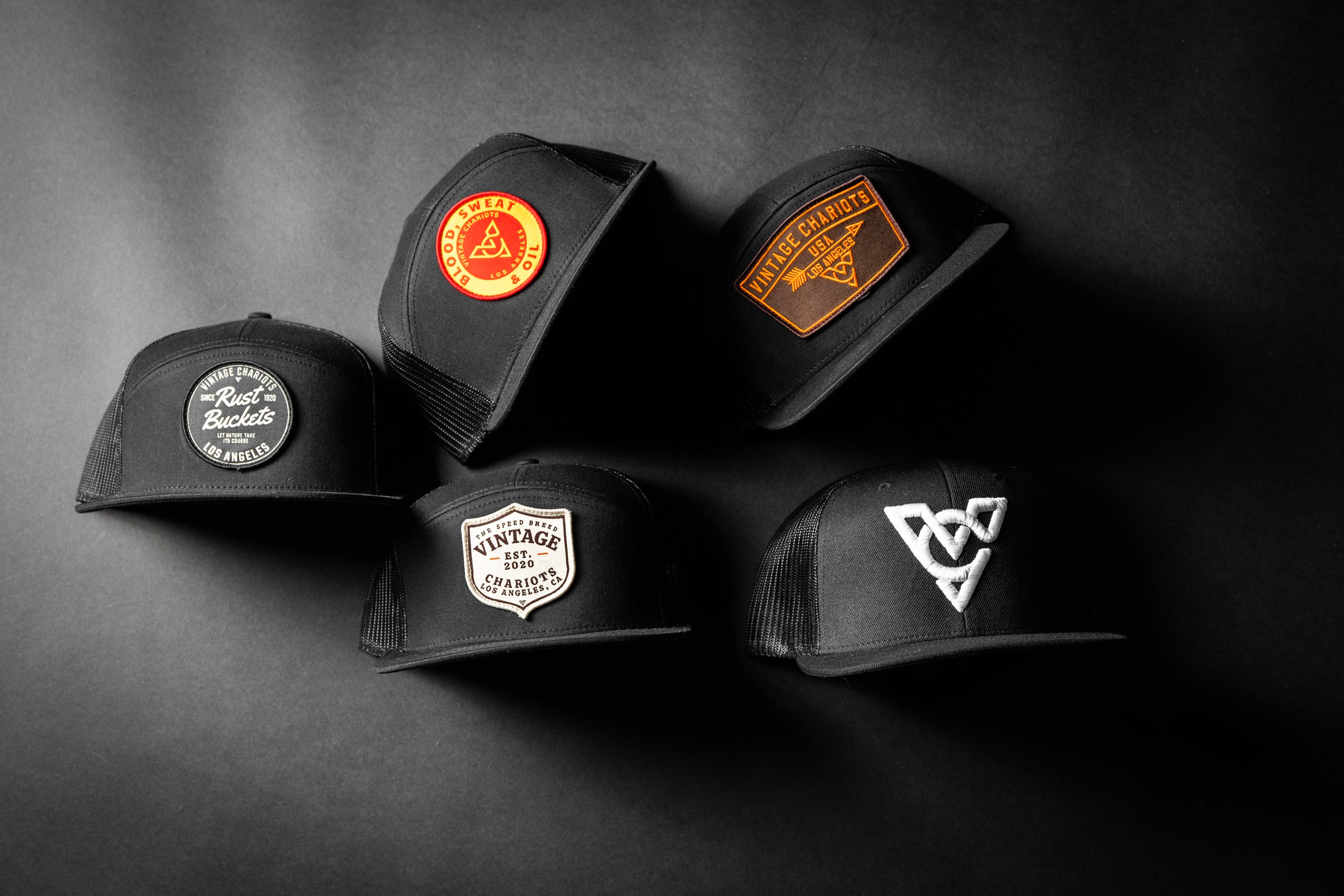 THE ARROW (Black/Black 7-Panel)