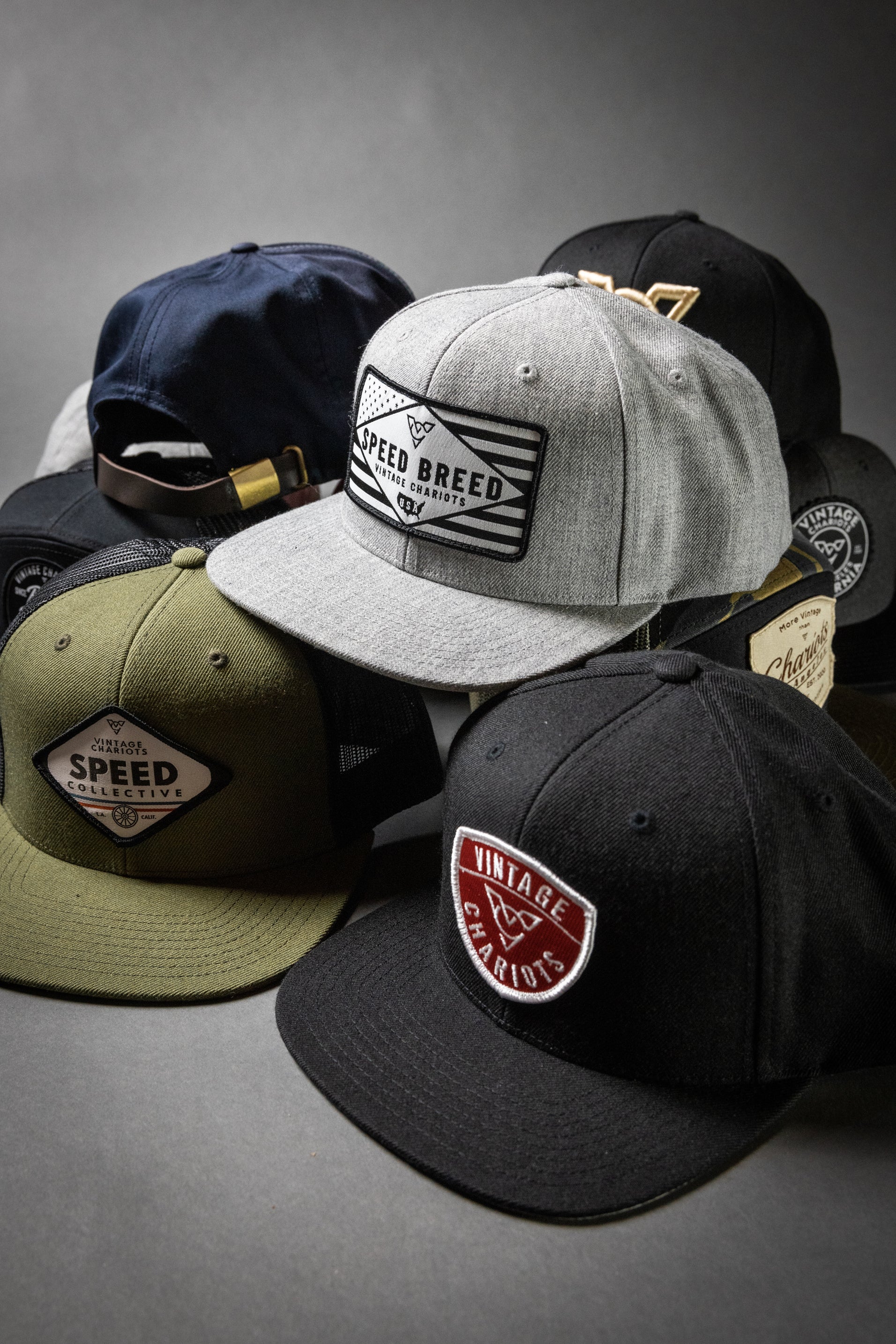 SPEED BREED FLAG (Heather Grey)