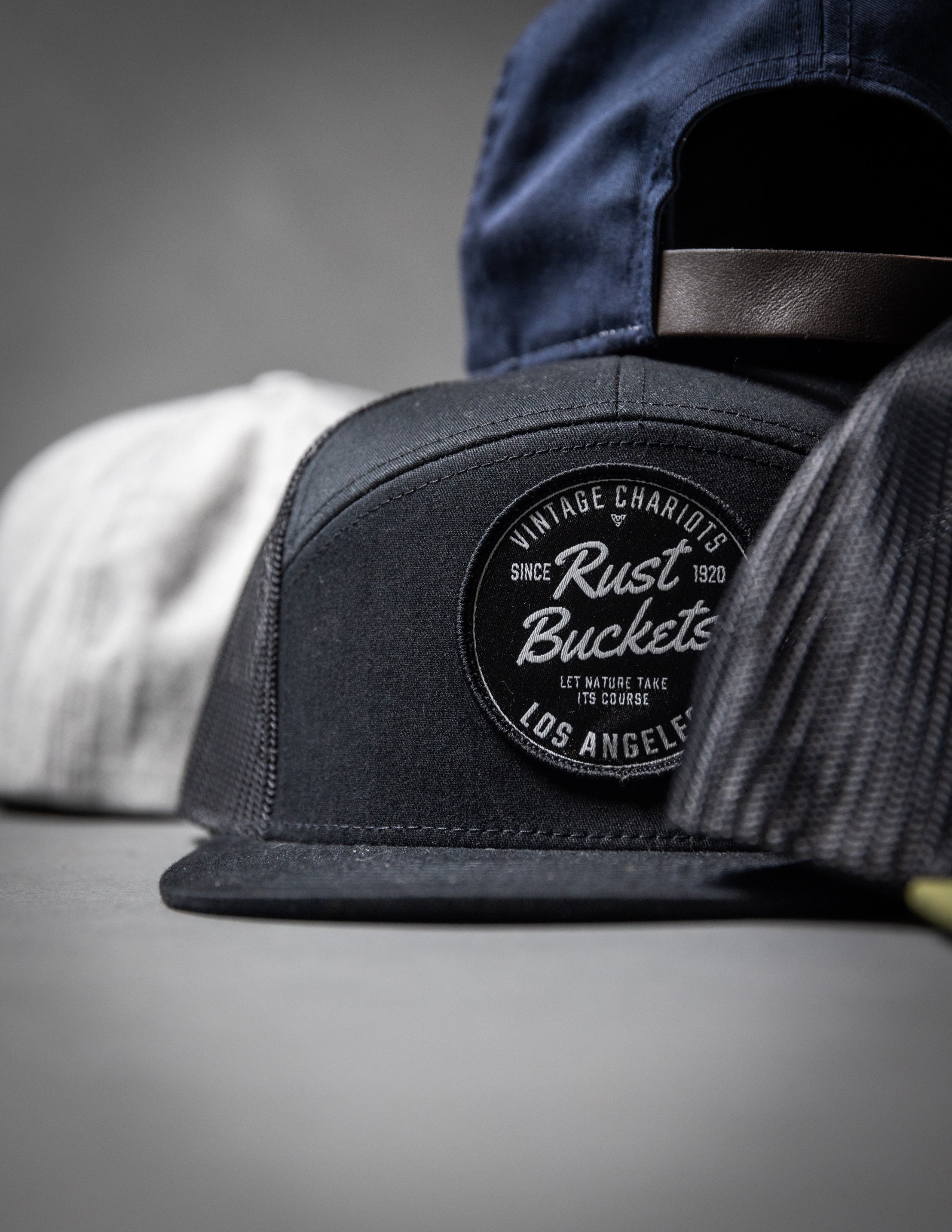 RUST BUCKETS (Black/Black 7-Panel)