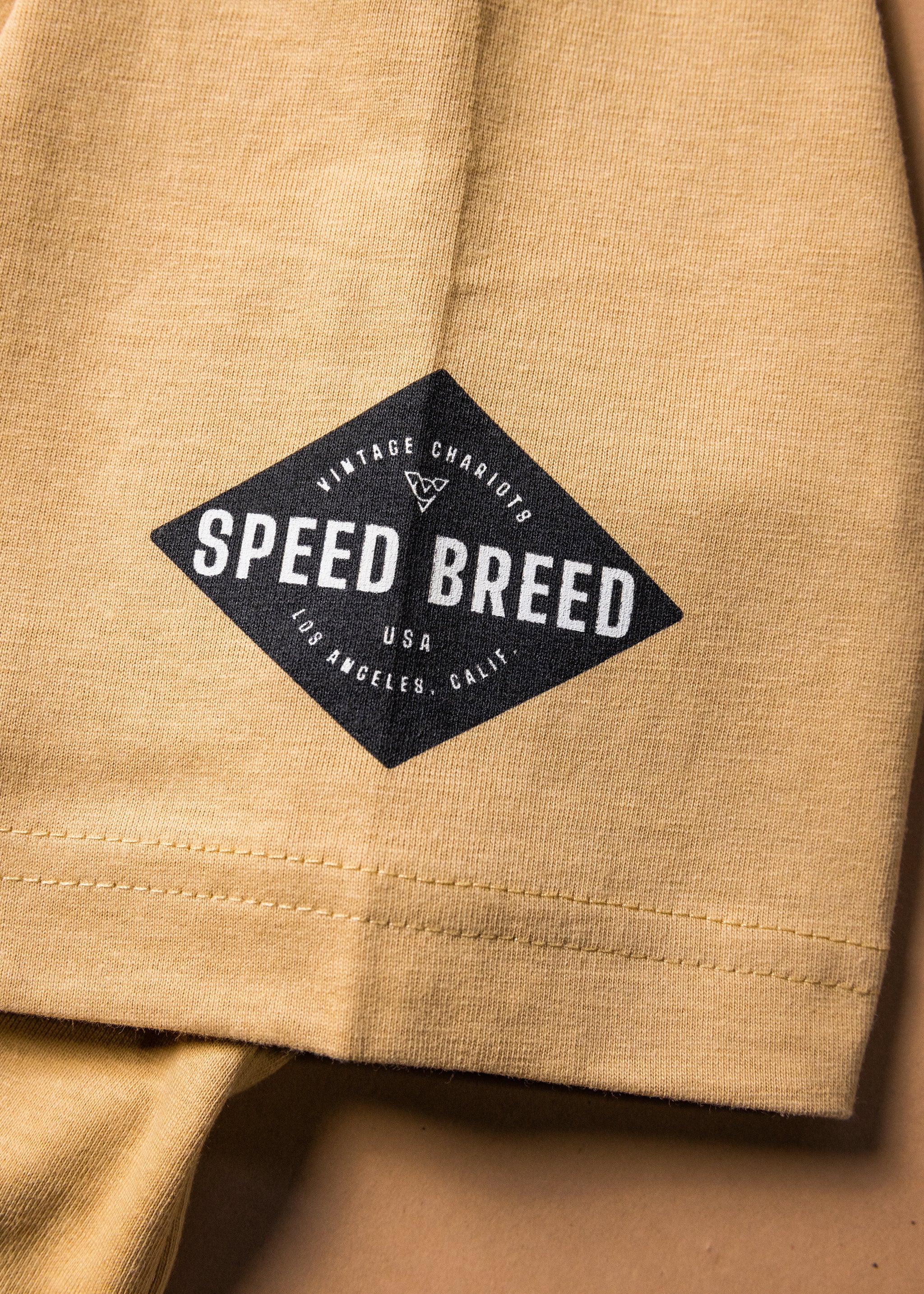 SPEED BREED EAGLE TEE (Vintage Gold)