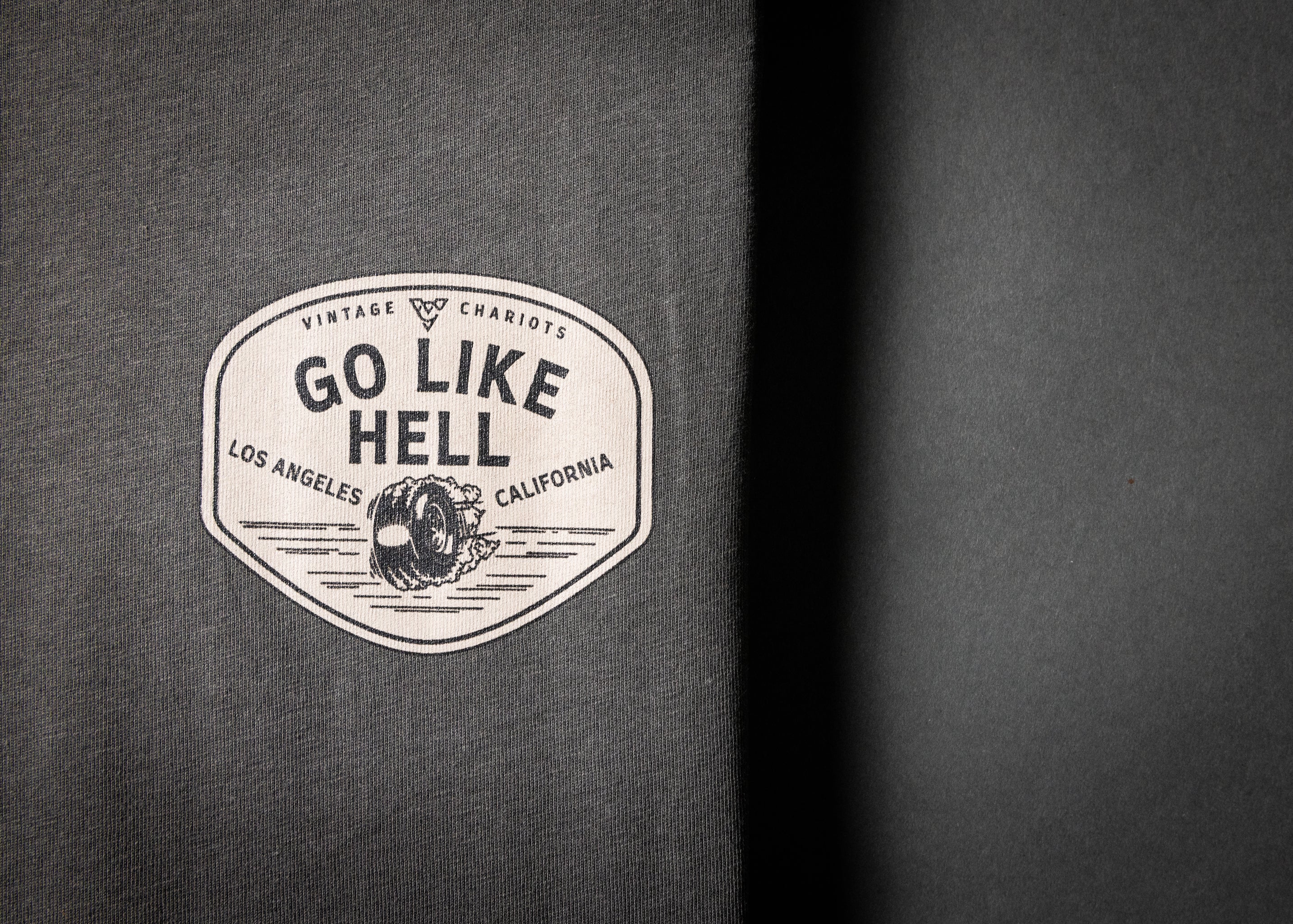 GO LIKE HELL TEE (Cool Grey)