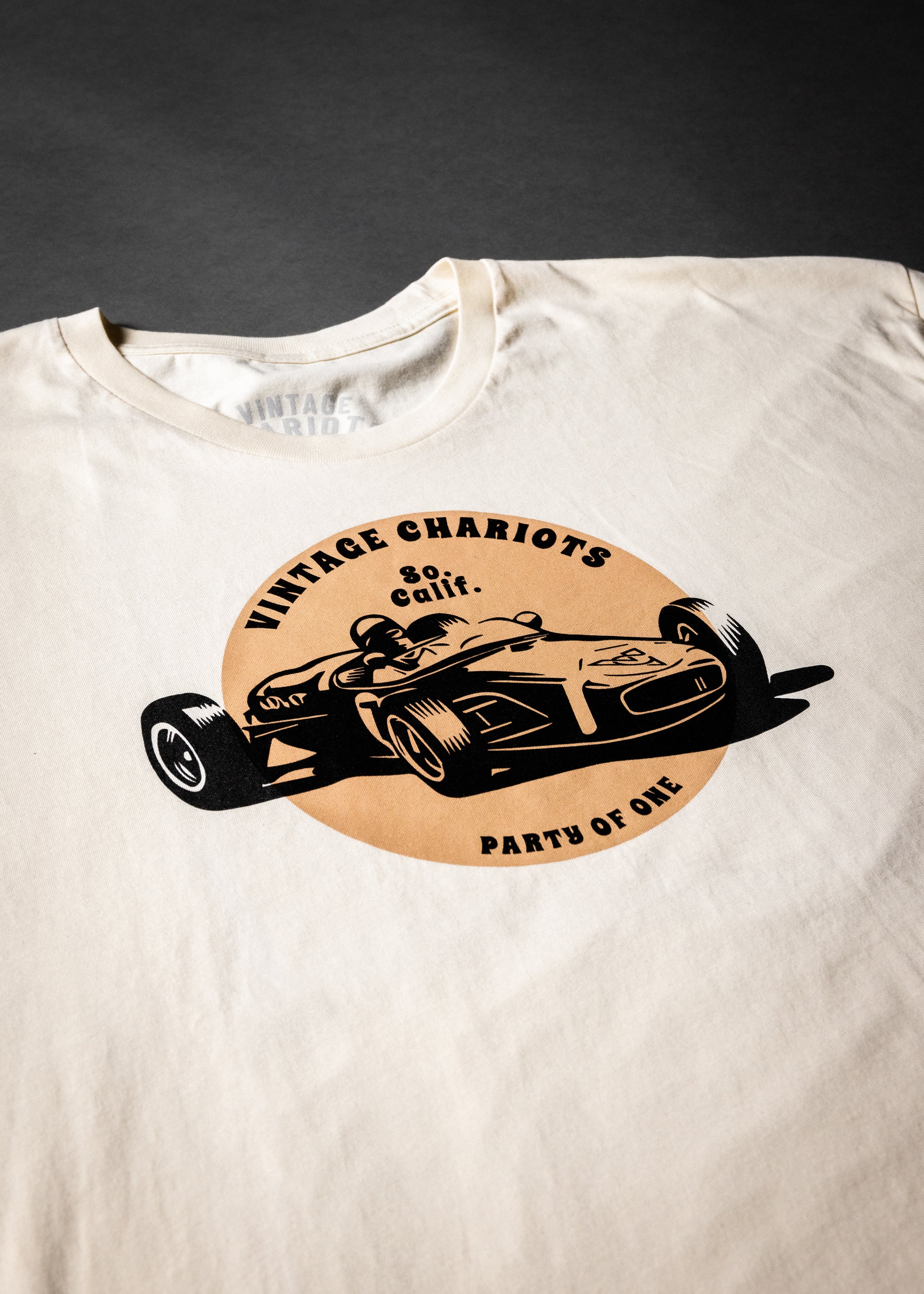 PARTY OF ONE TEE (Vintage White)