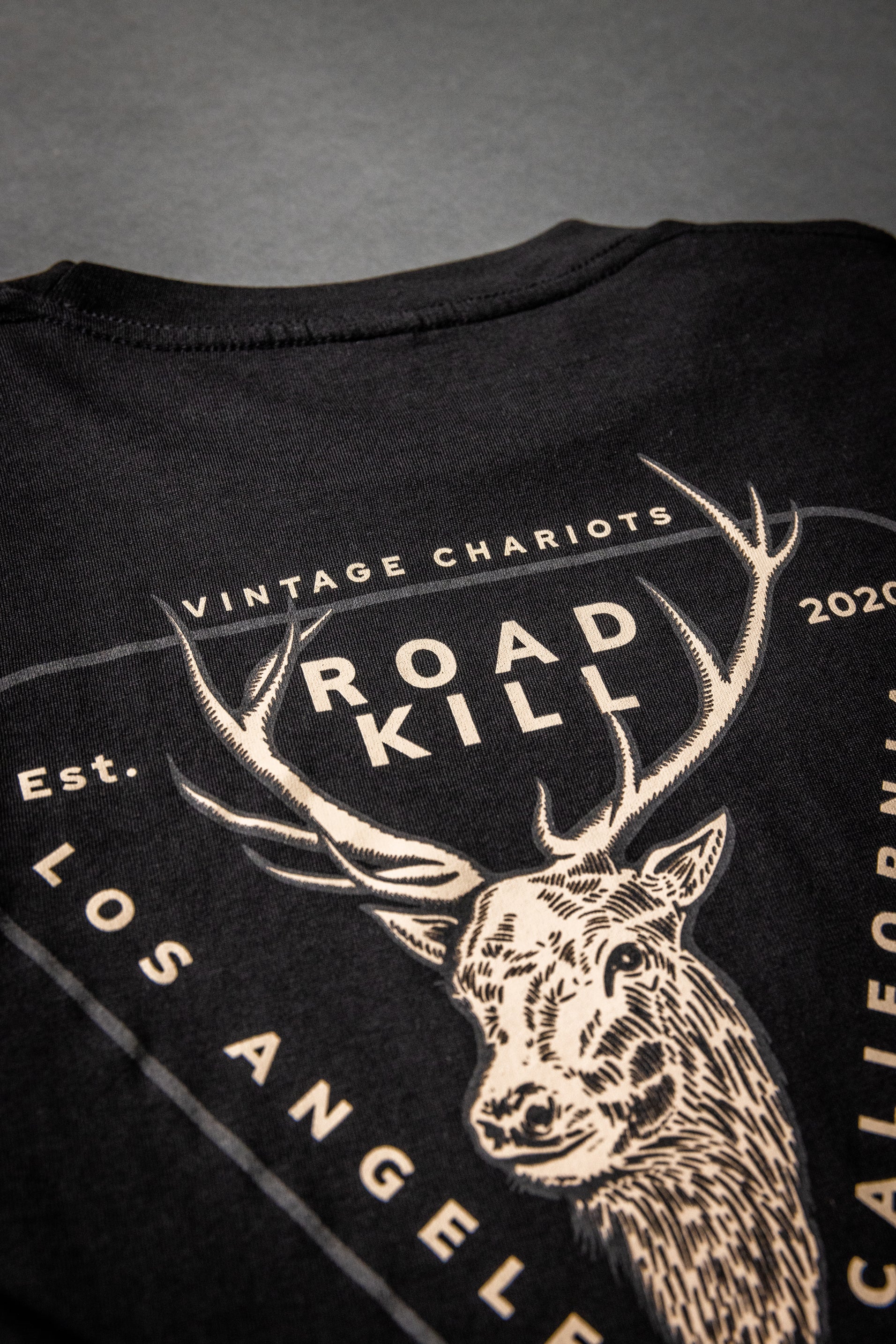 ROAD KILL LONG SLEEVE TEE (Black)