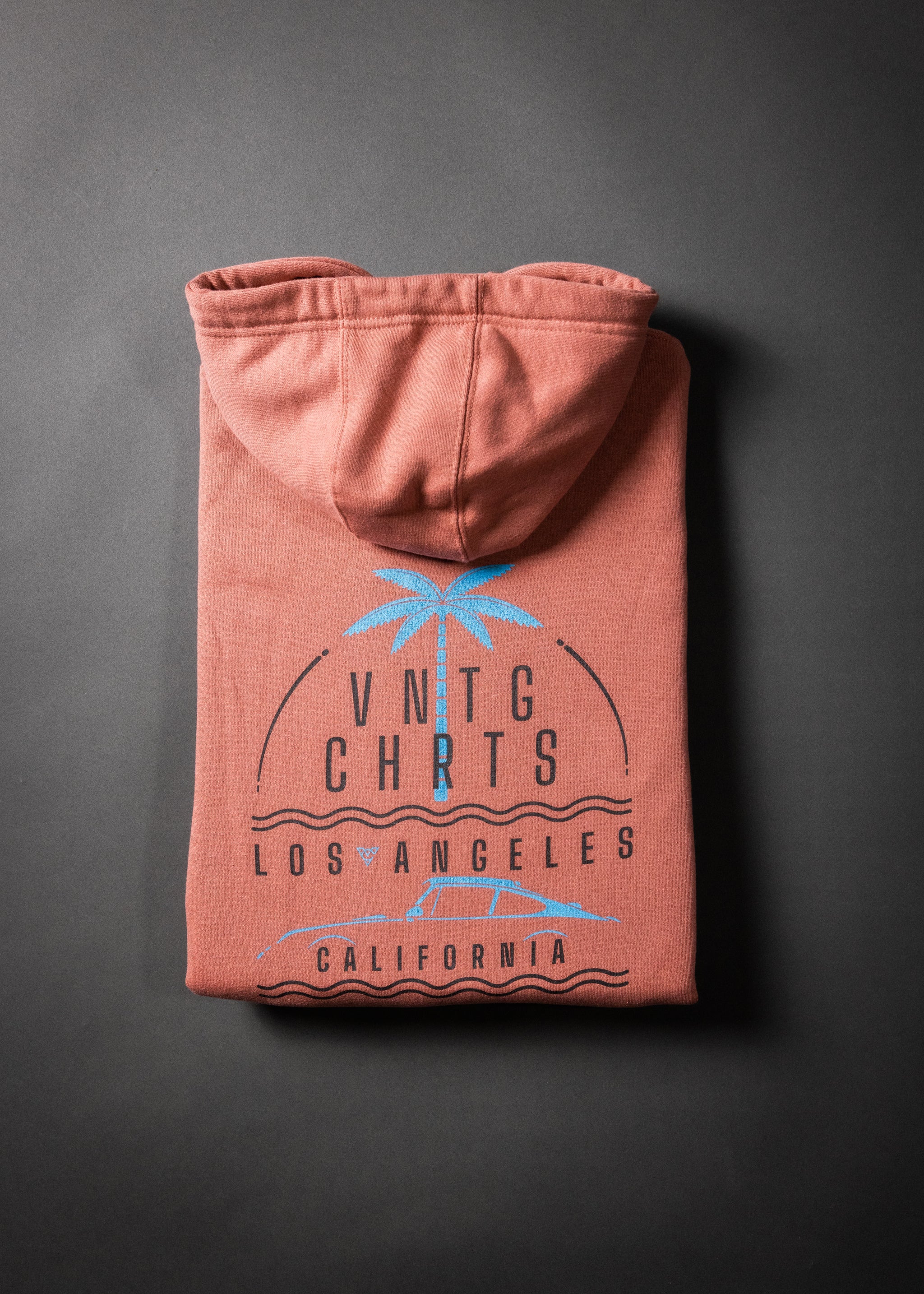 VC PALMS UNISEX PREMIUM PULLOVER HOODIE (Dusty Rose)