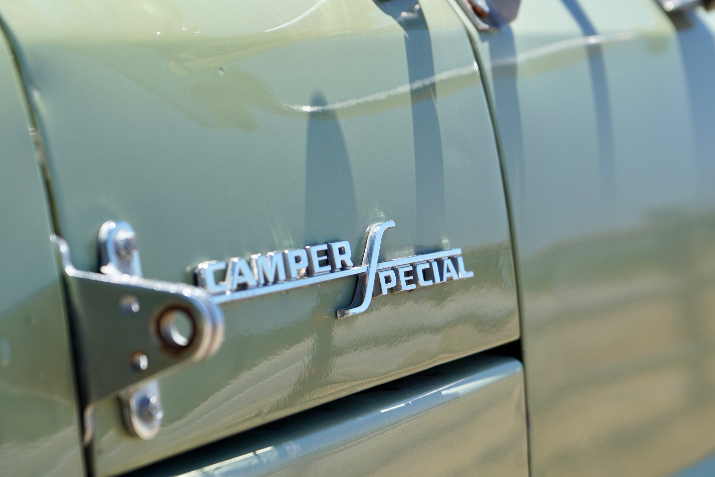 1967 Ford F-250 Lime Gold Camper Special FINE ART PRINT