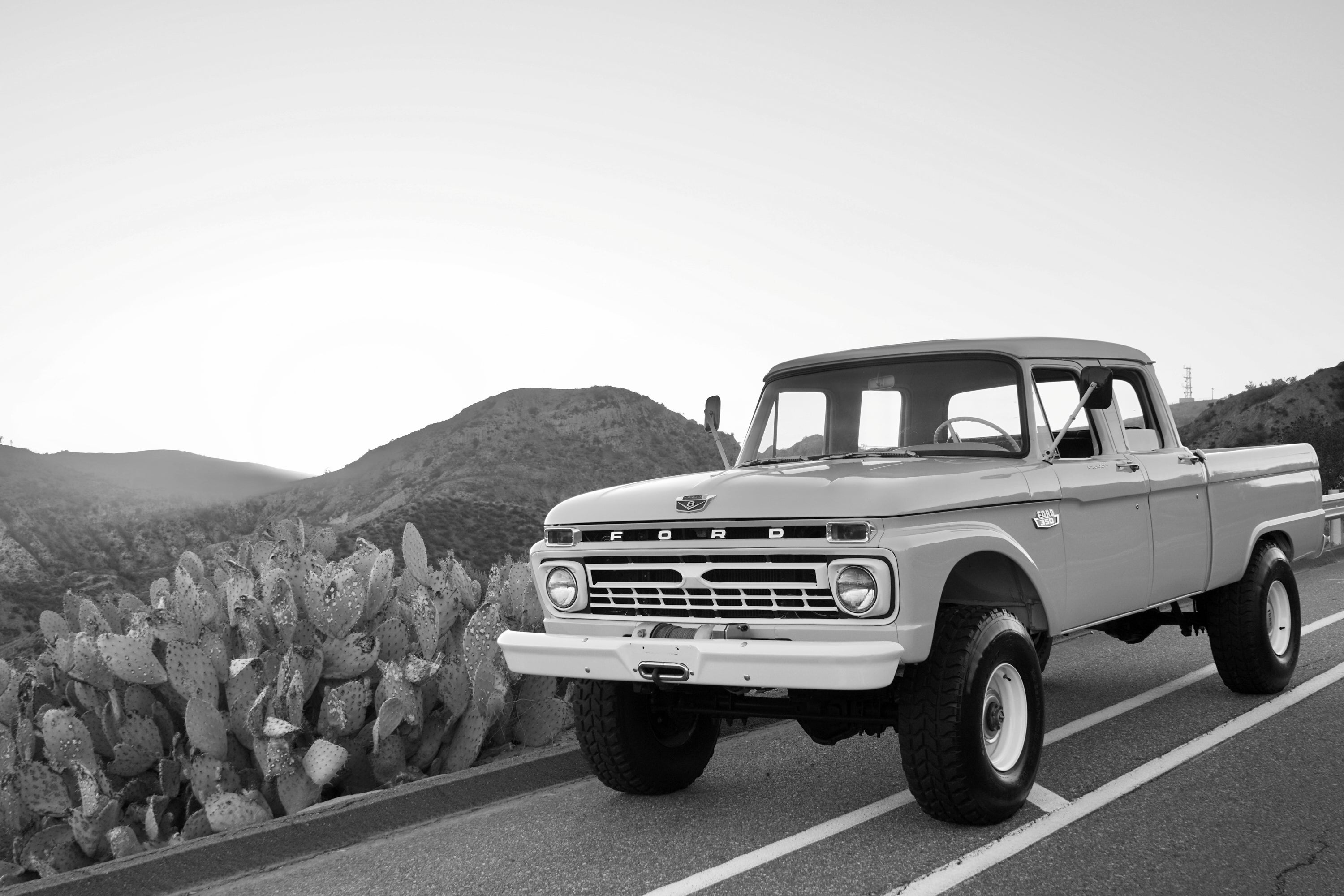 1966 Ford F-350 4x4 Crew Cab FINE ART PRINT