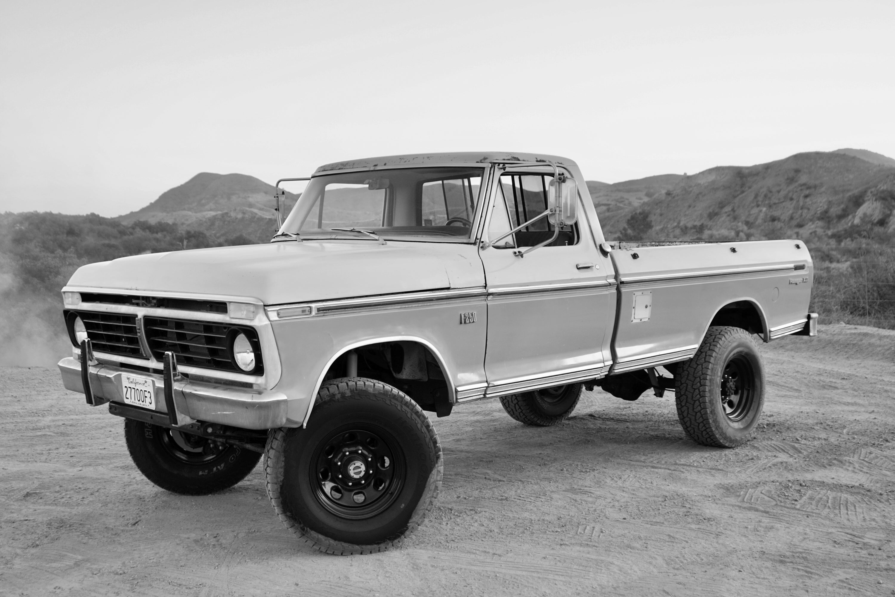 1975 Ford F-250 Highboy Glen Green FINE ART PRINT