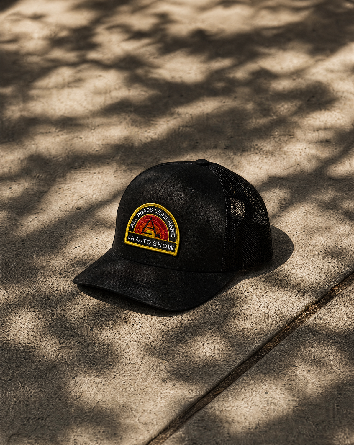 LAAS24 SUNSET TRUCKER HAT (Black)