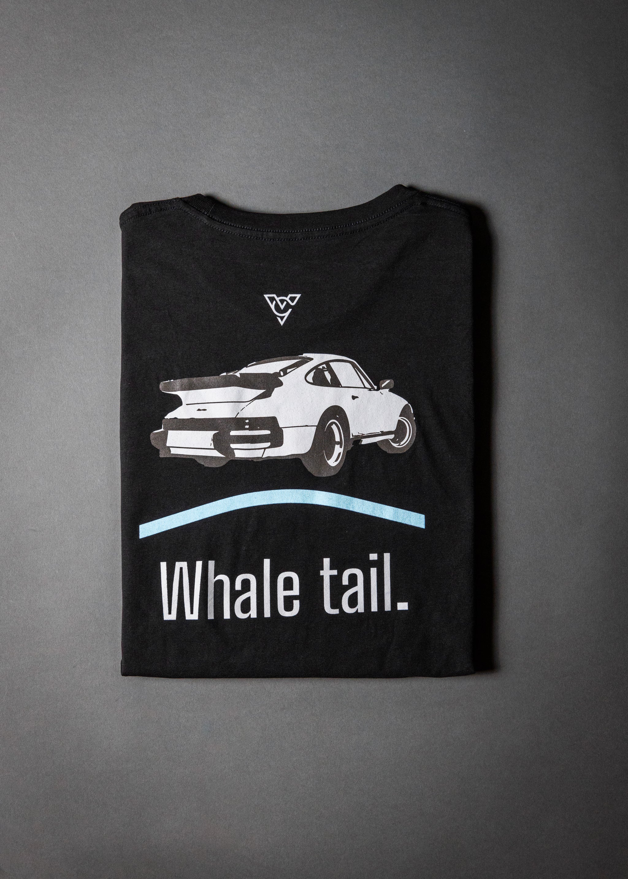 WHALE TAIL TEE (Black)