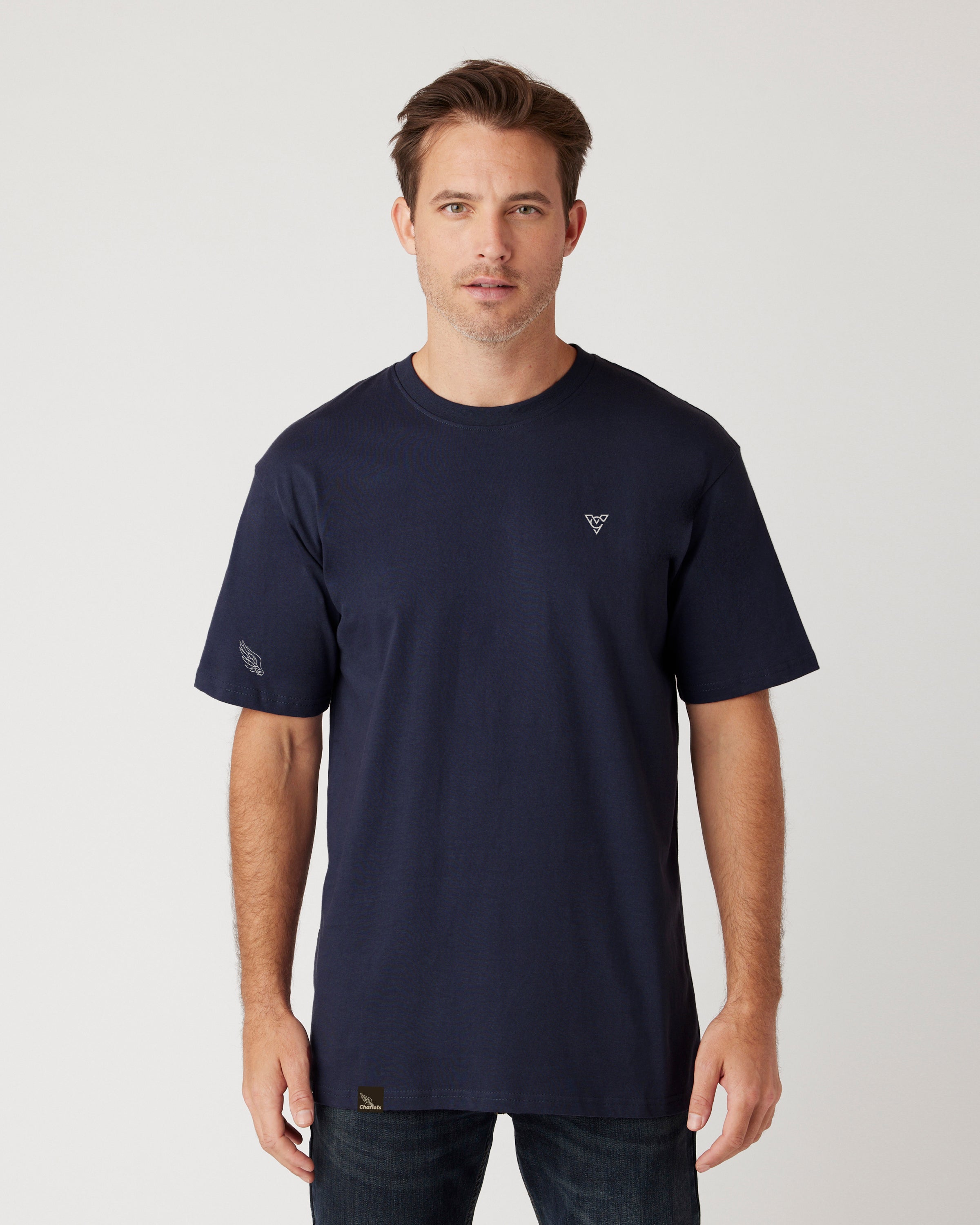 SPARTAN HEAVYWEIGHT TEE (Harbor Blue)