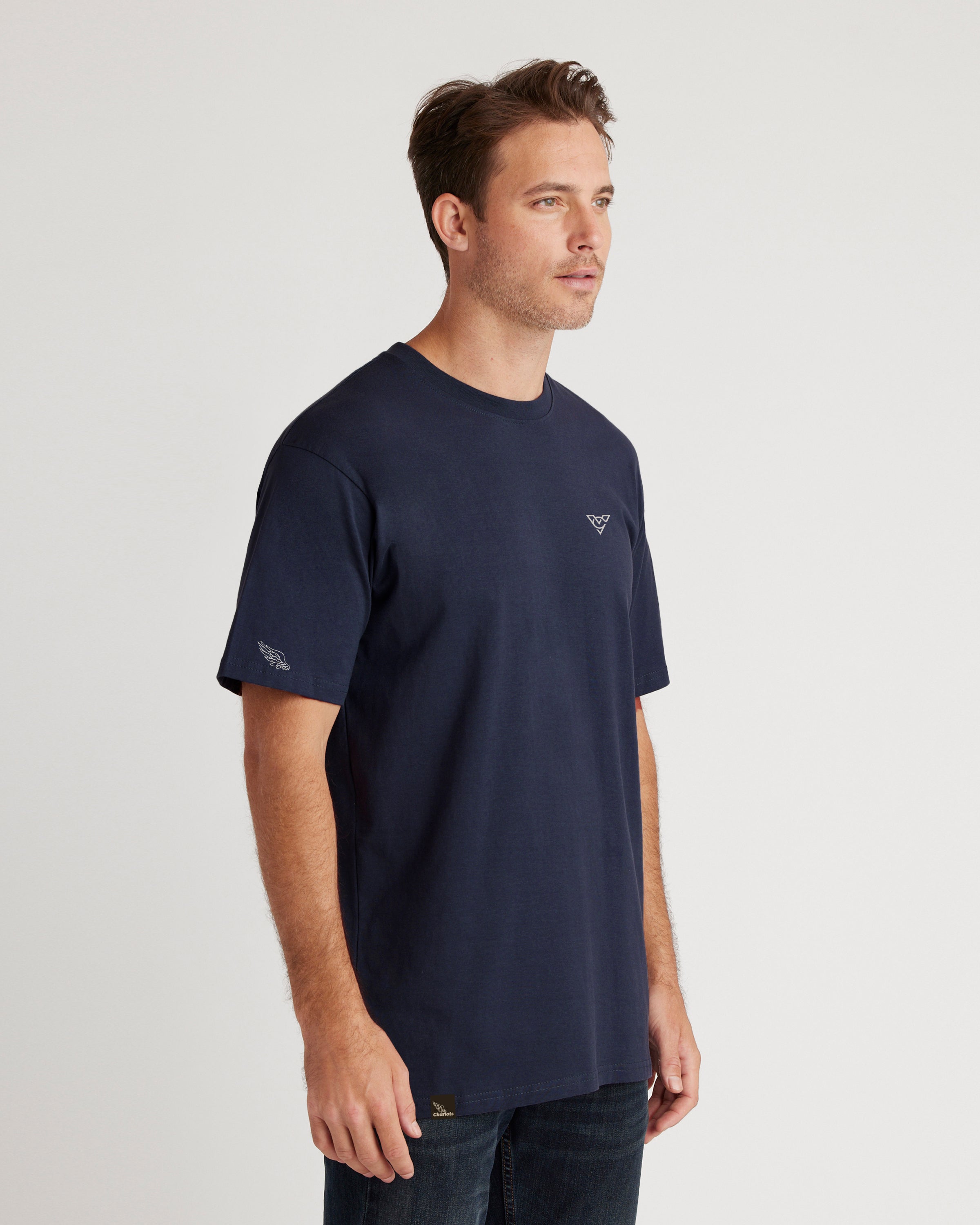 SPARTAN HEAVYWEIGHT TEE (Harbor Blue)