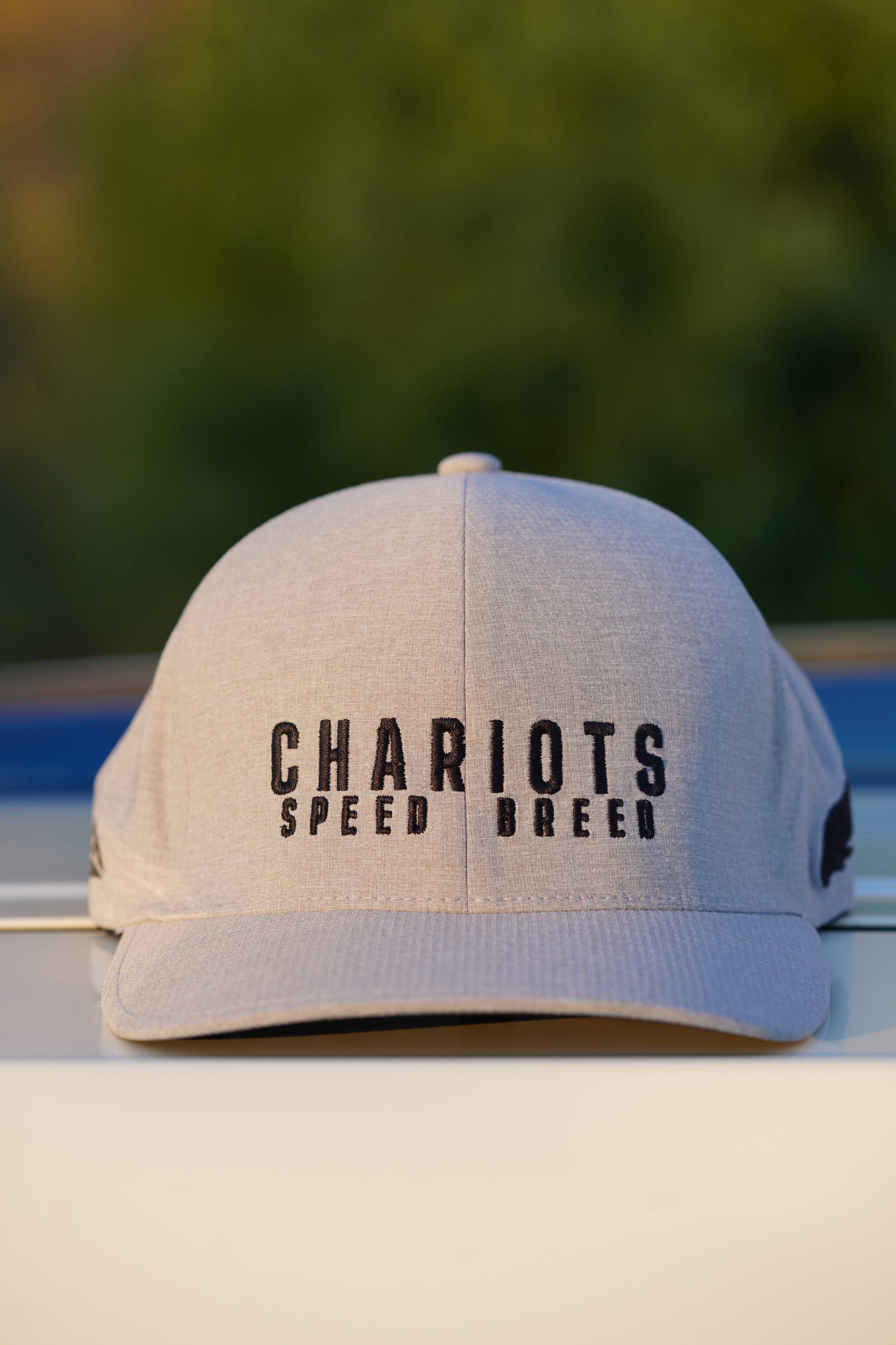 APEX FLEXFIT DELTA HAT (Melange Silver/Black)