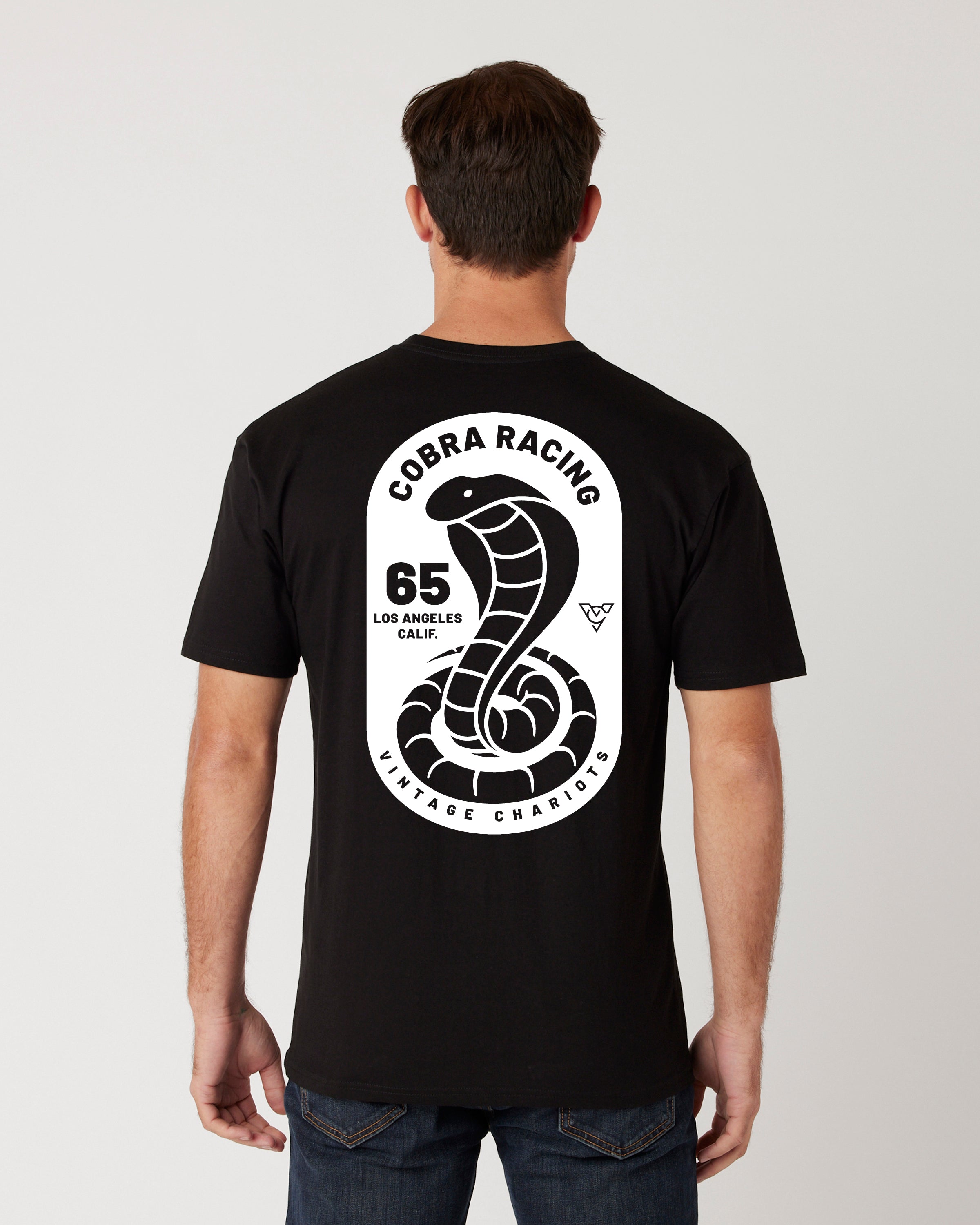 COBRA RACING POCKET TEE (Black)