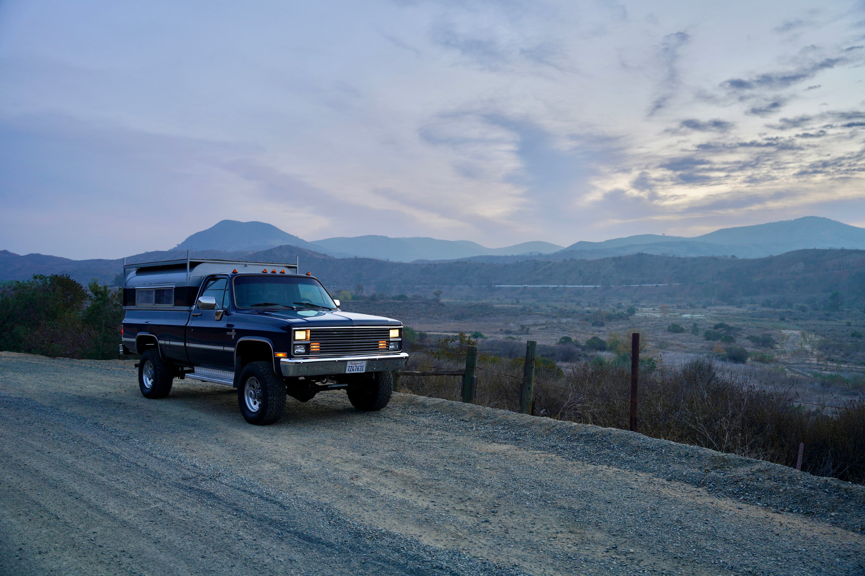 1984 Chevrolet K30 4x4 Camper FINE ART PRINT