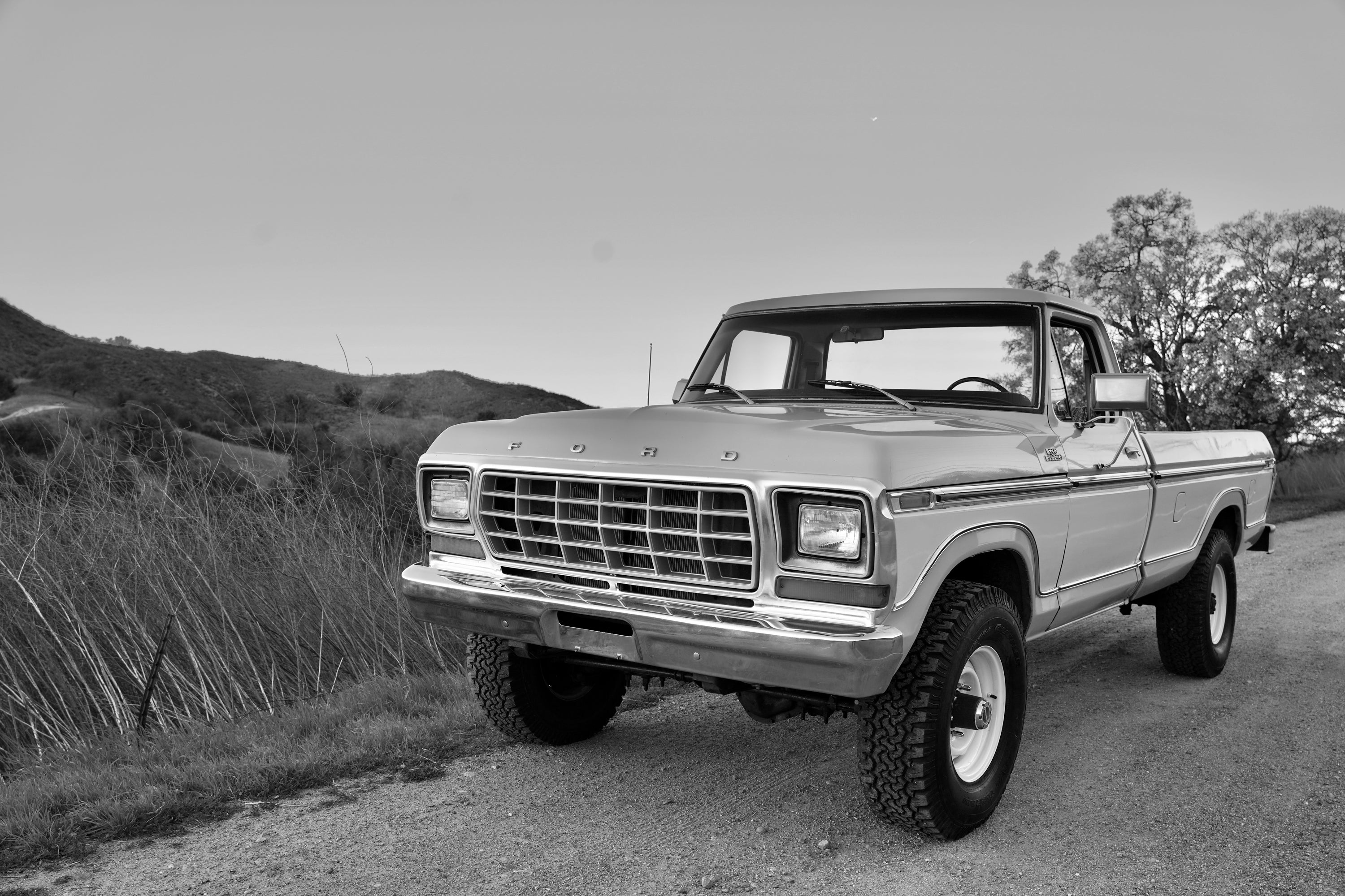1978 Ford F-250 4x4 Light Blue FINE ART PRINT