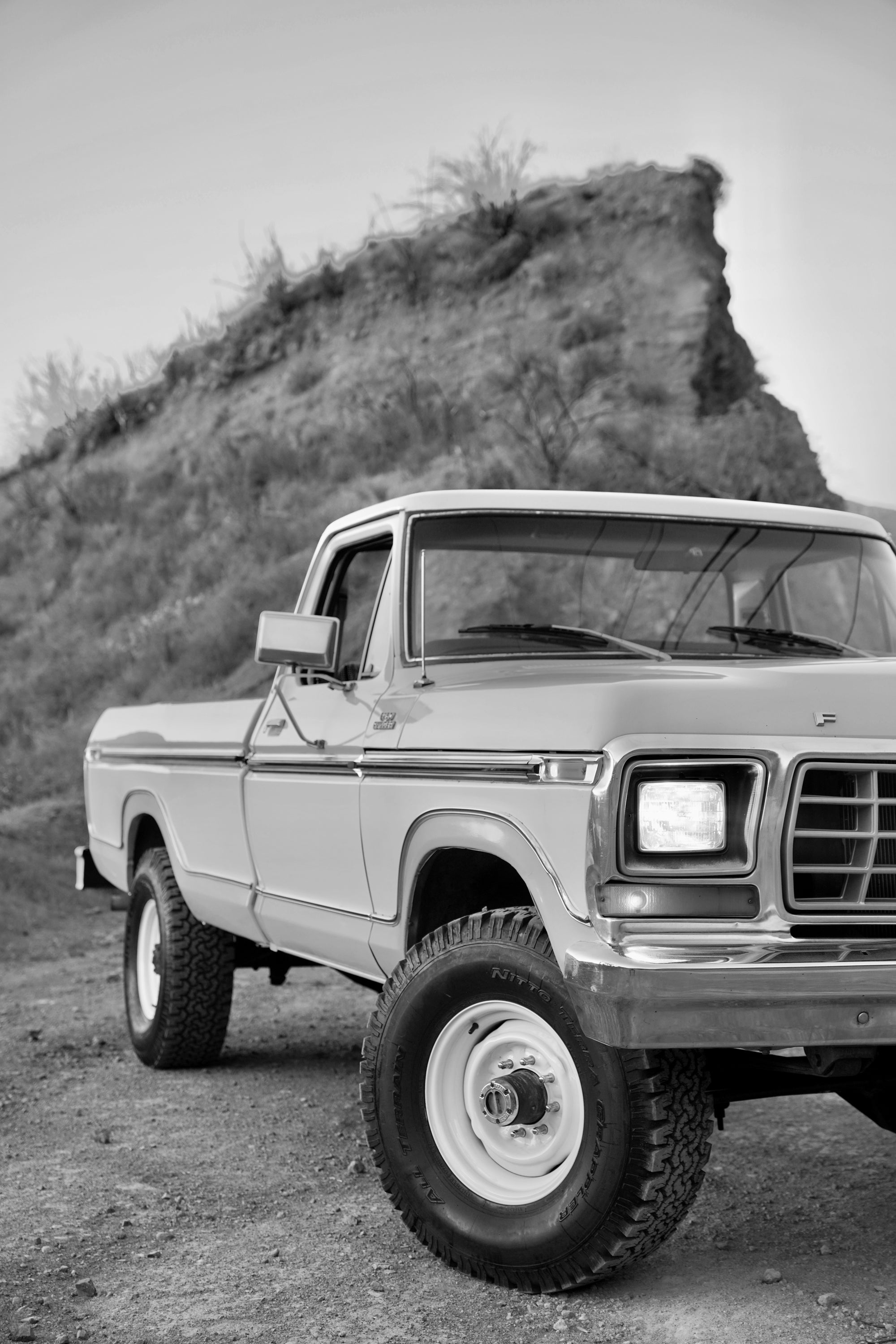 1978 Ford F-250 4x4 Light Blue FINE ART PRINT