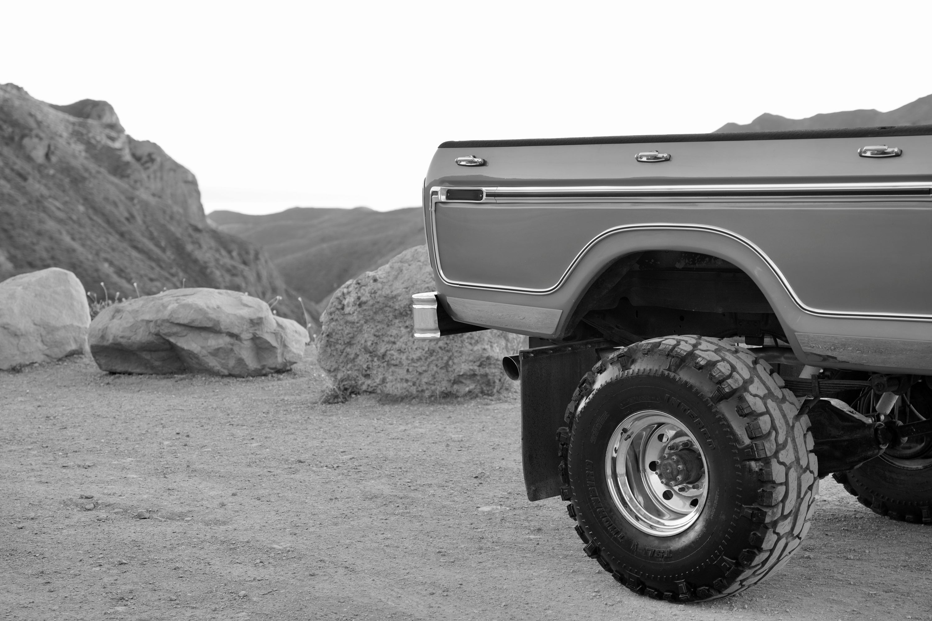 1979 Ford F-150 4x4 Short Bed Gold FINE ART PRINT