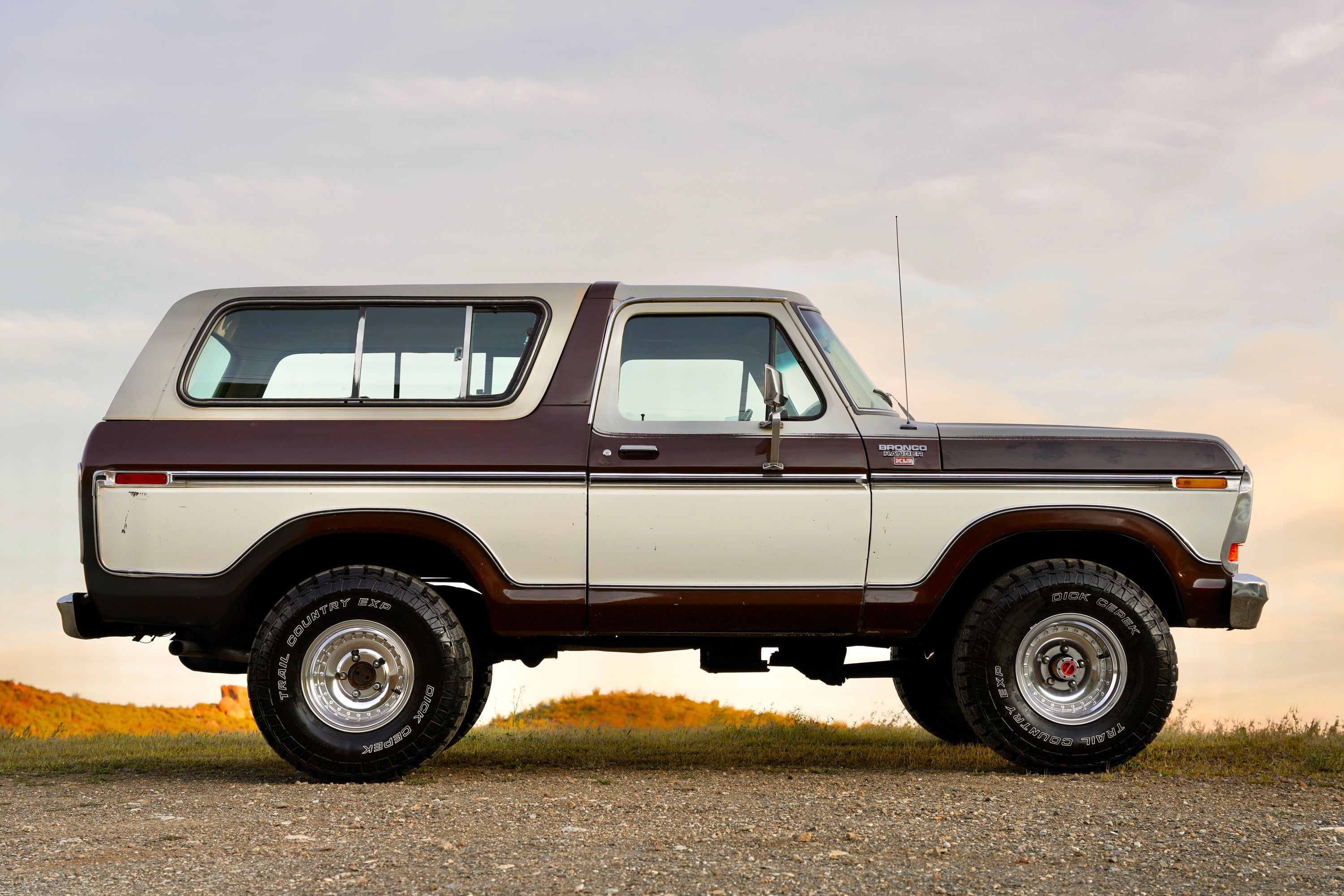 1978 Ford Bronco Dark Brown Metallic FINE ART PRINT
