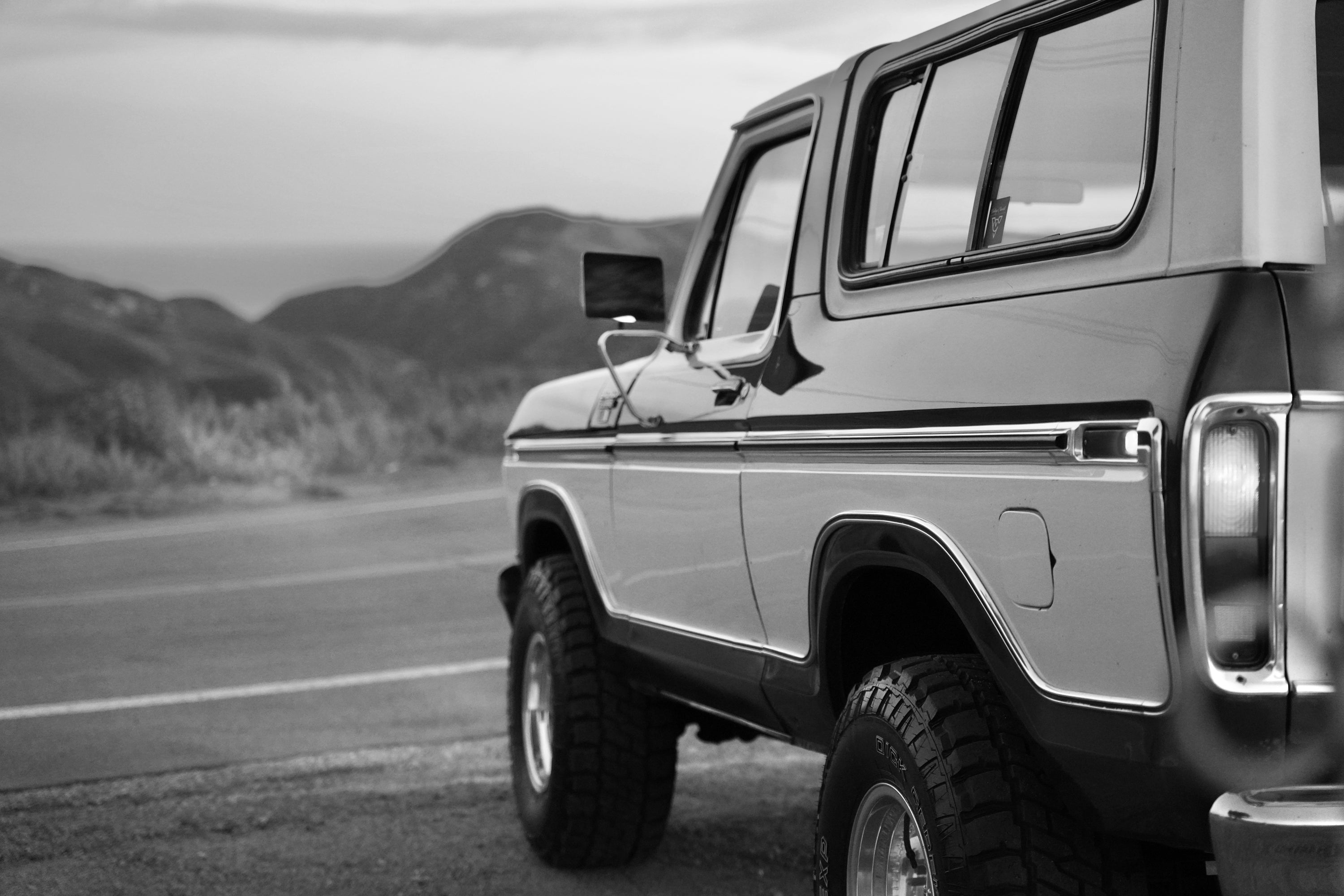 1978 Ford Bronco Dark Brown Metallic FINE ART PRINT