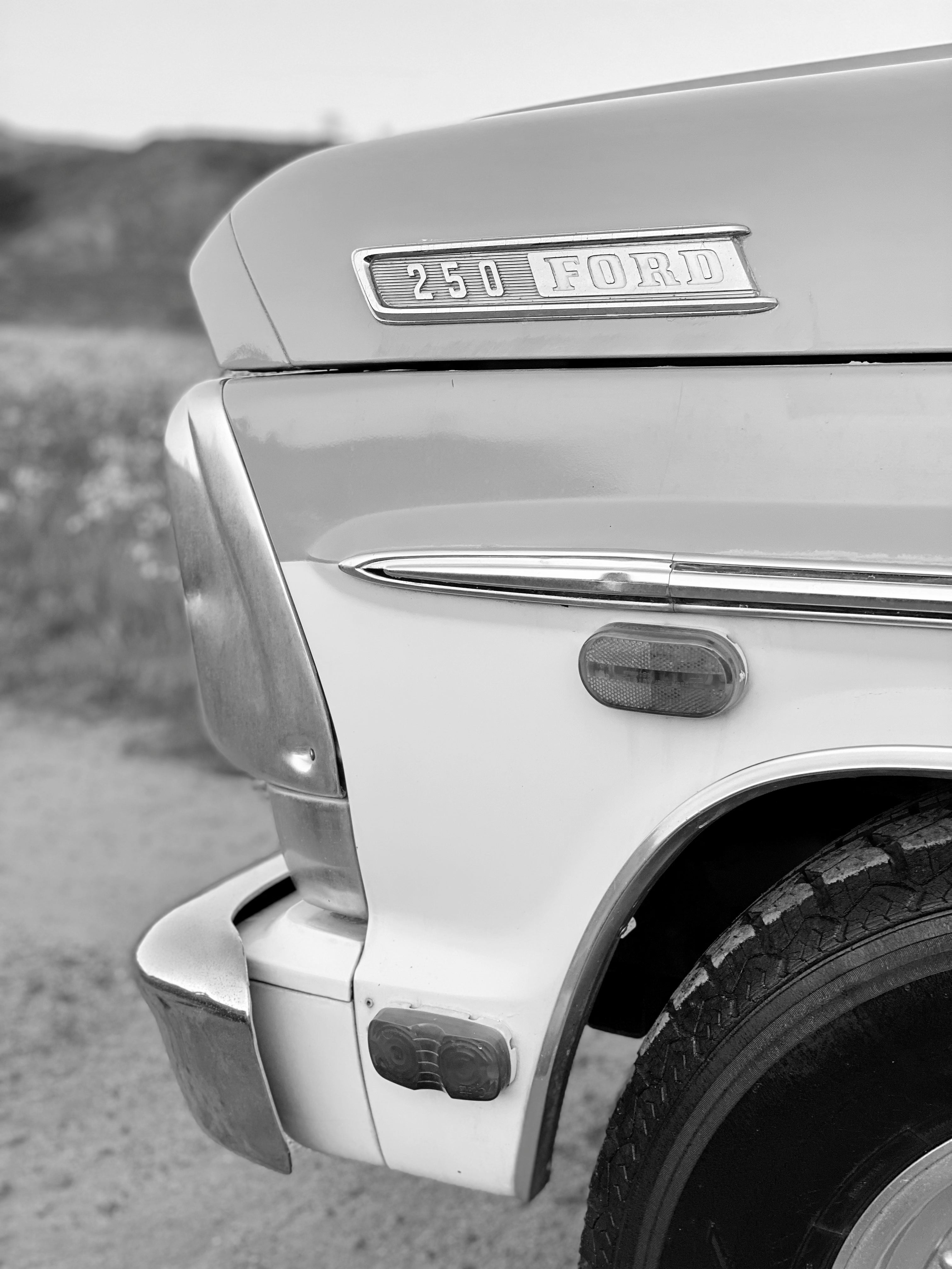 1967 Ford F-250 Lunar Green Camper Special FINE ART PRINT