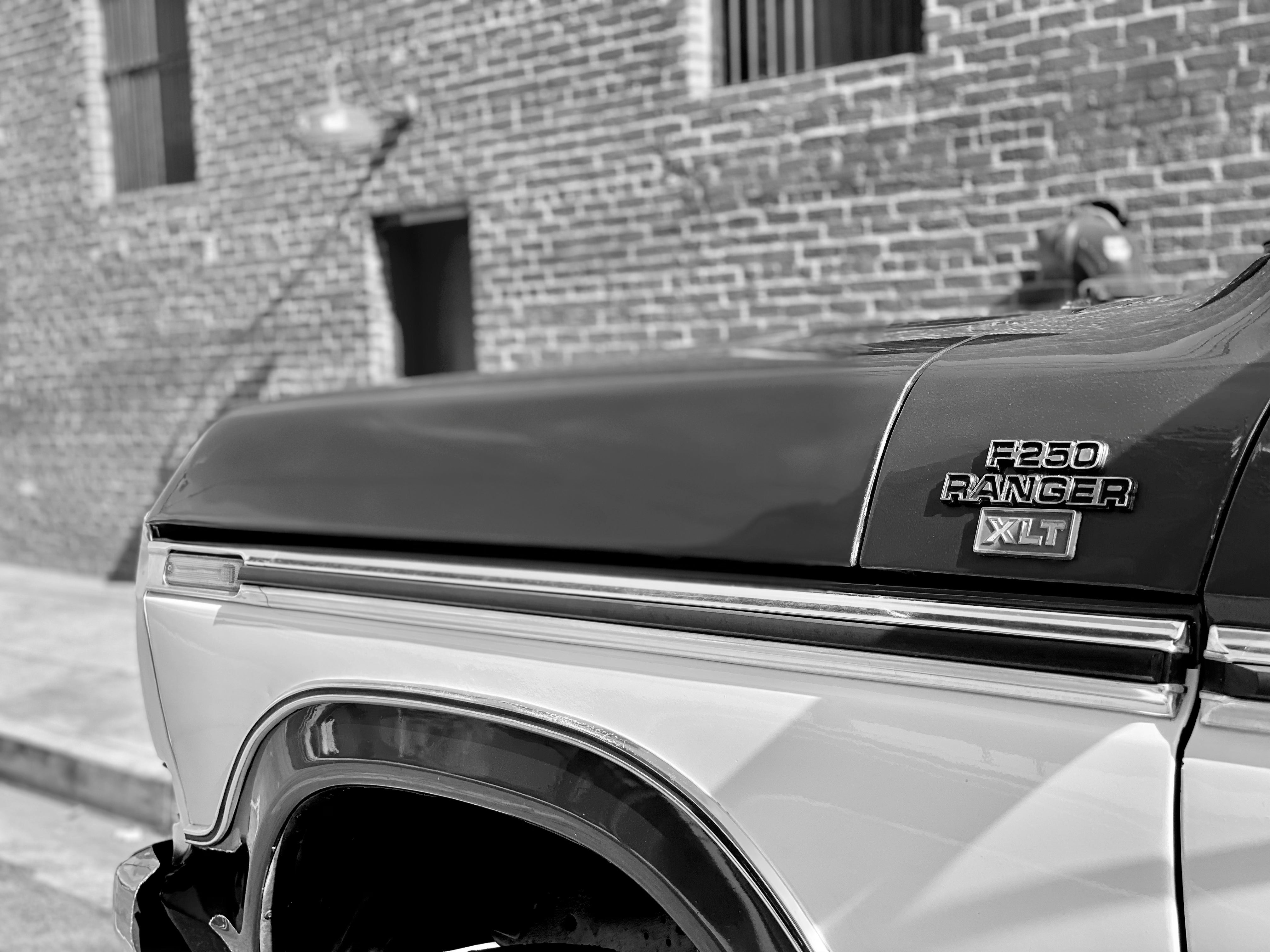 1978 Ford F-250 Crew Cab 4x4 Green FINE ART PRINT