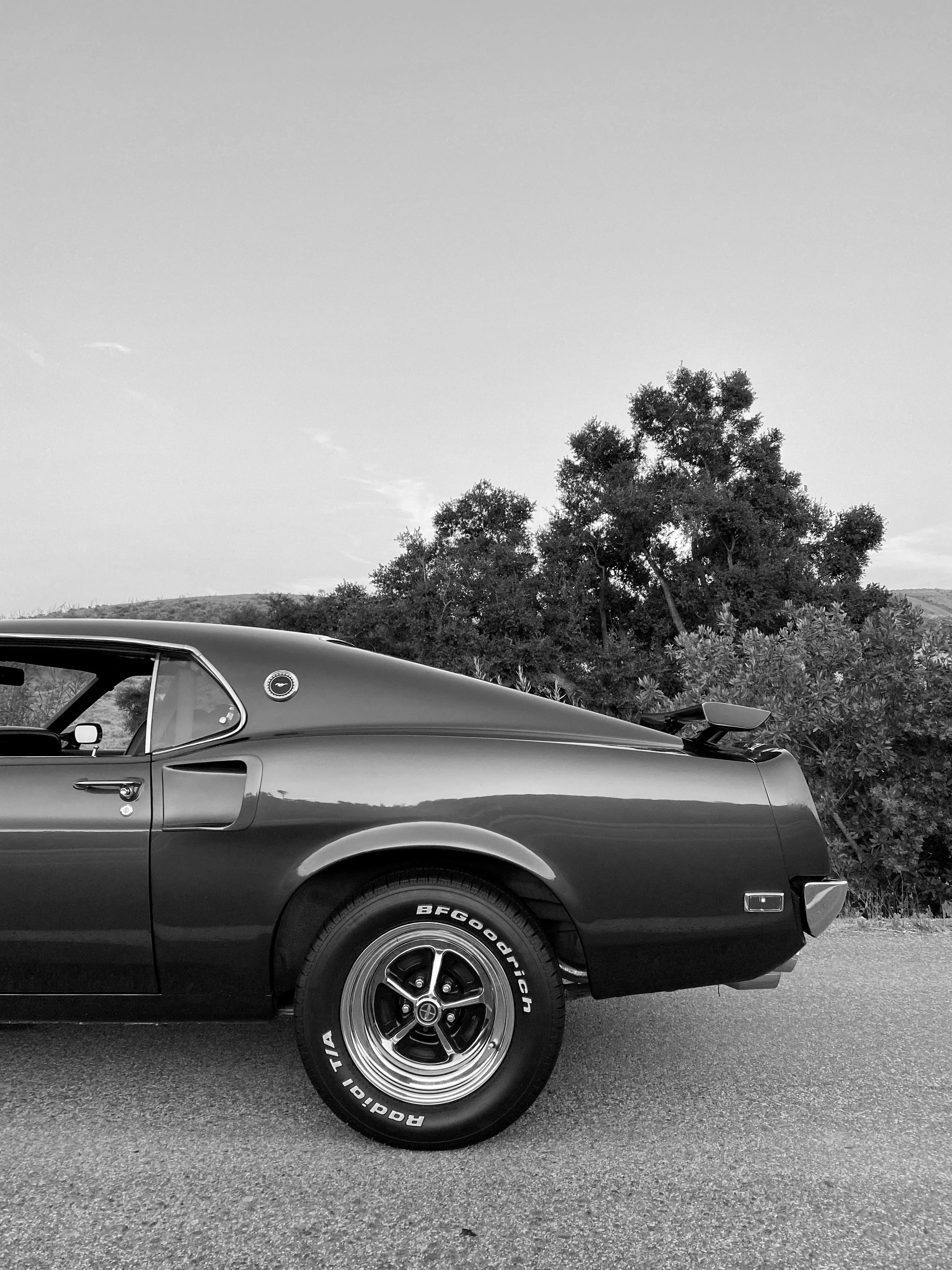 1969 Ford Mustang Mach 1 FINE ART PRINT
