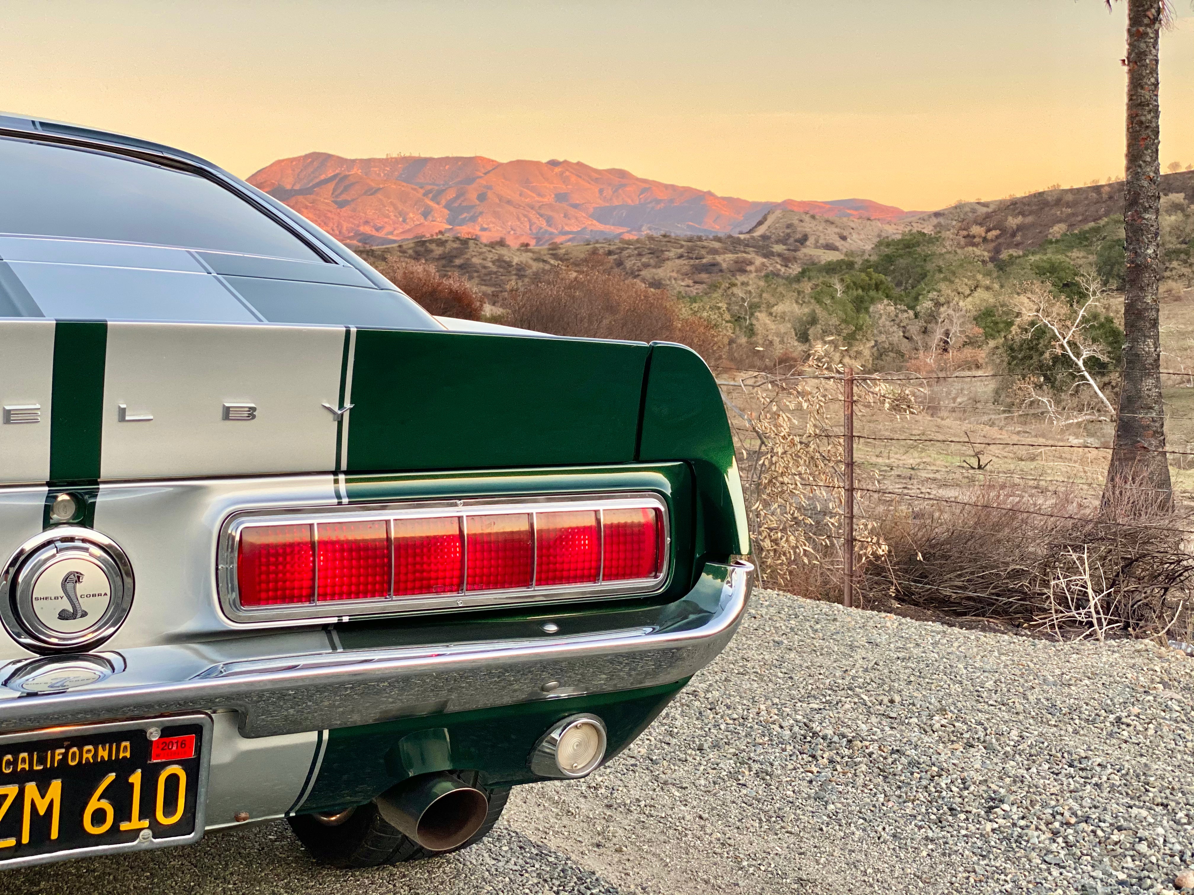 1968 Shelby Mustang GT350H FINE ART PRINT