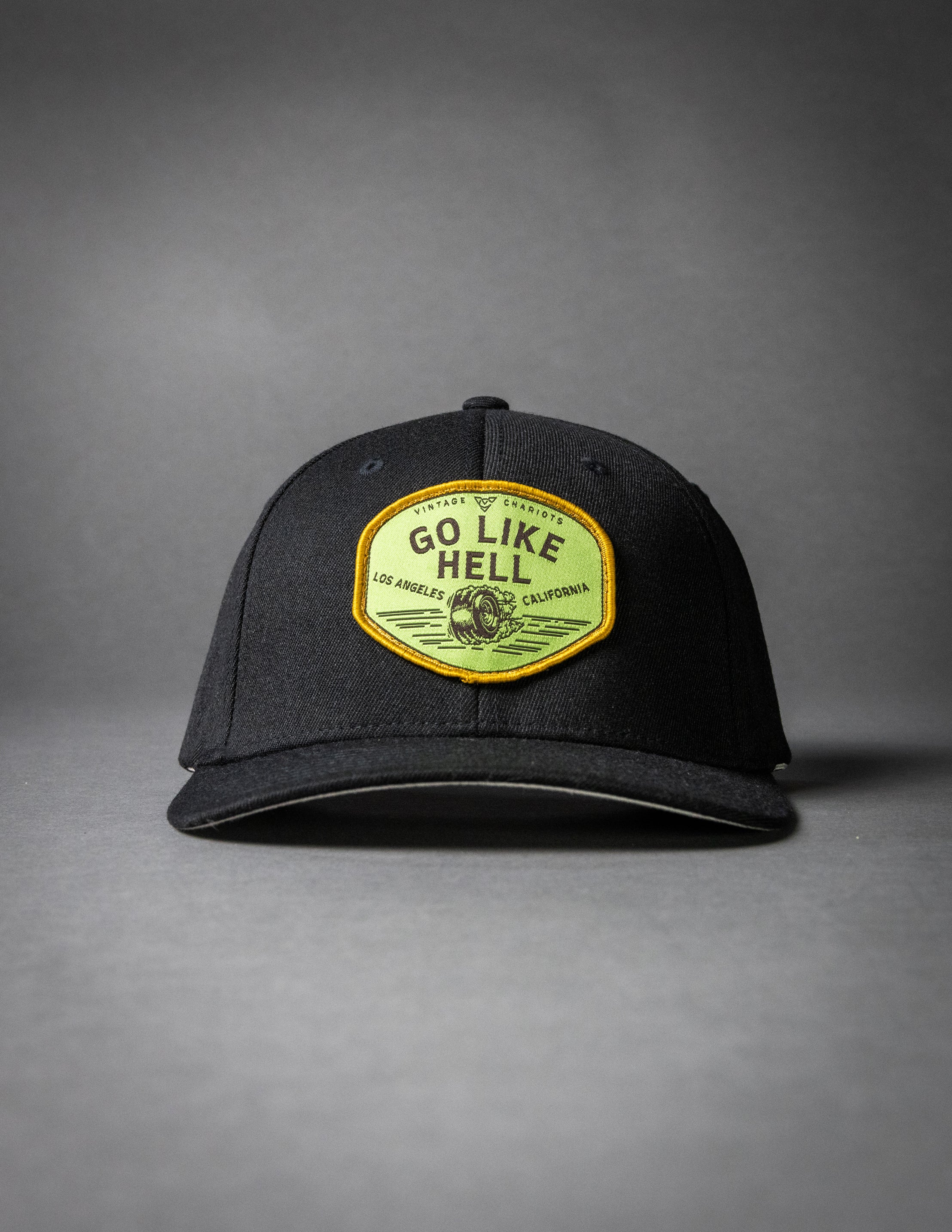GO LIKE HELL (Black FlexFit)