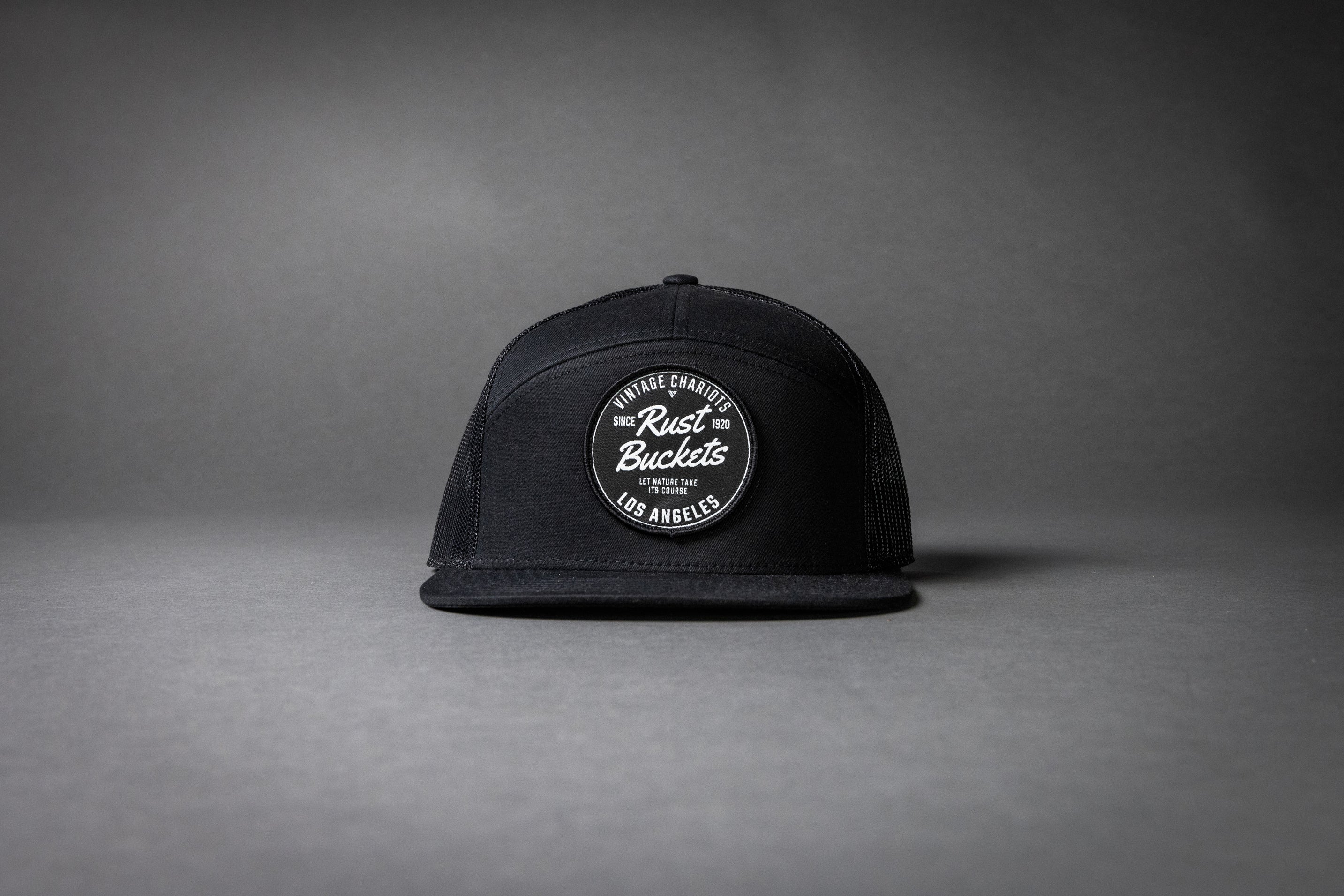 RUST BUCKETS (Black/Black 7-Panel)