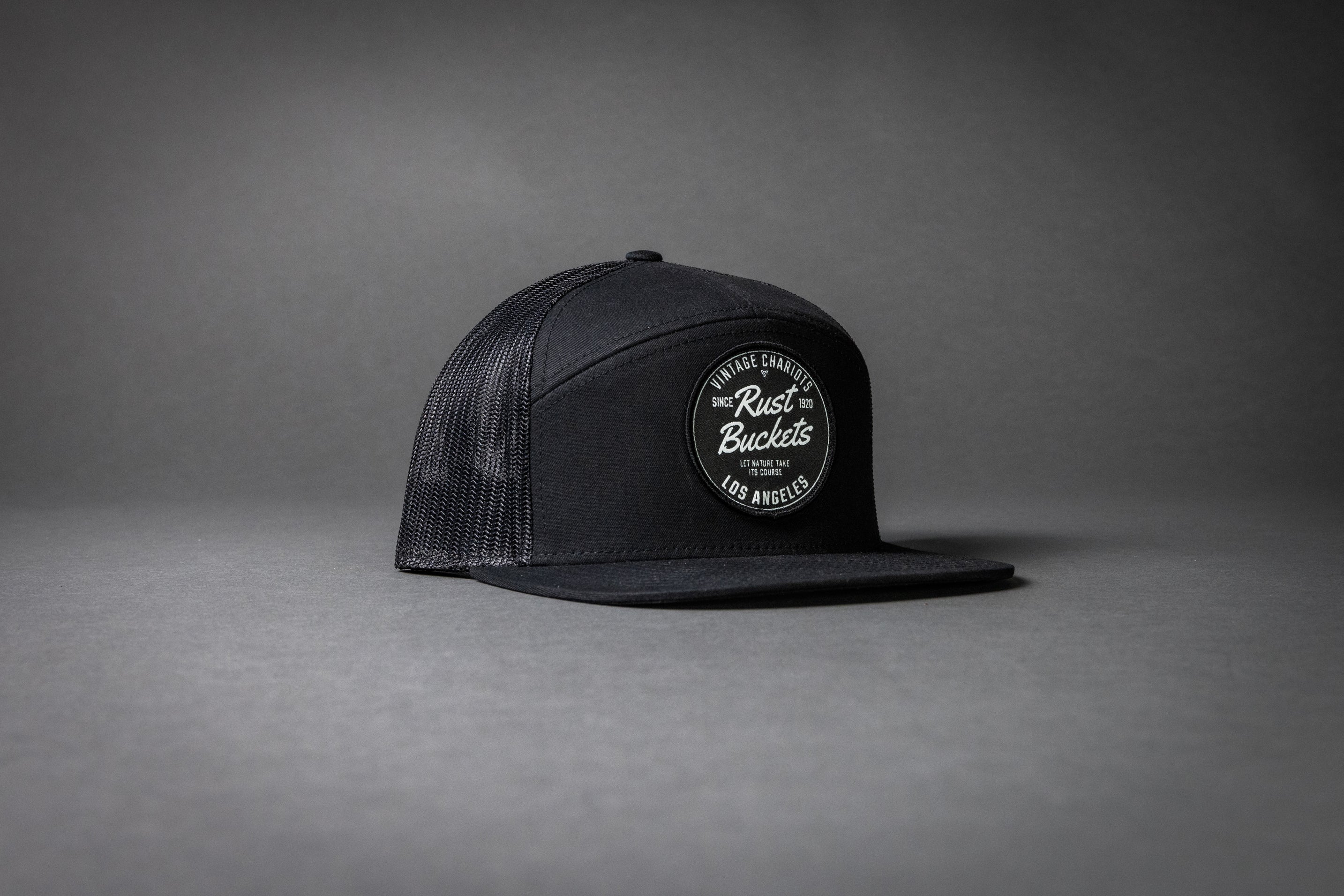 RUST BUCKETS (Black/Black 7-Panel)