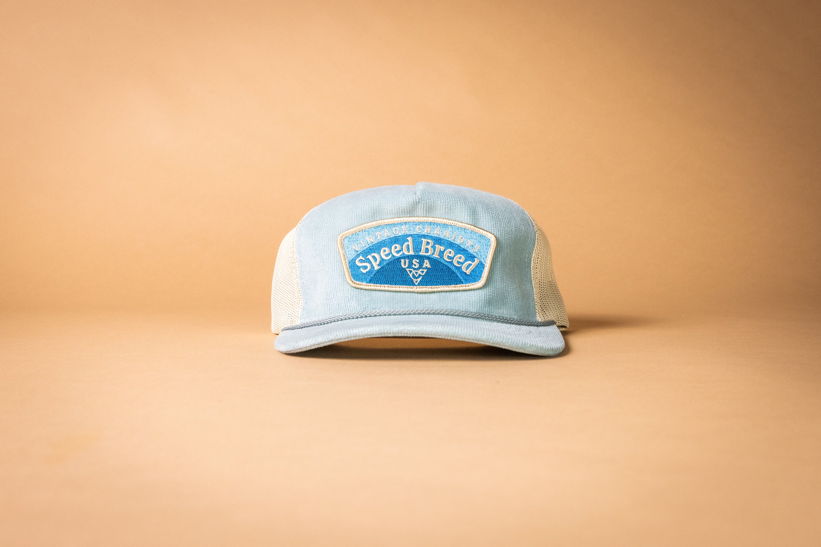 DOUBLE RAINBOW (Light Blue/Sand Corduroy)