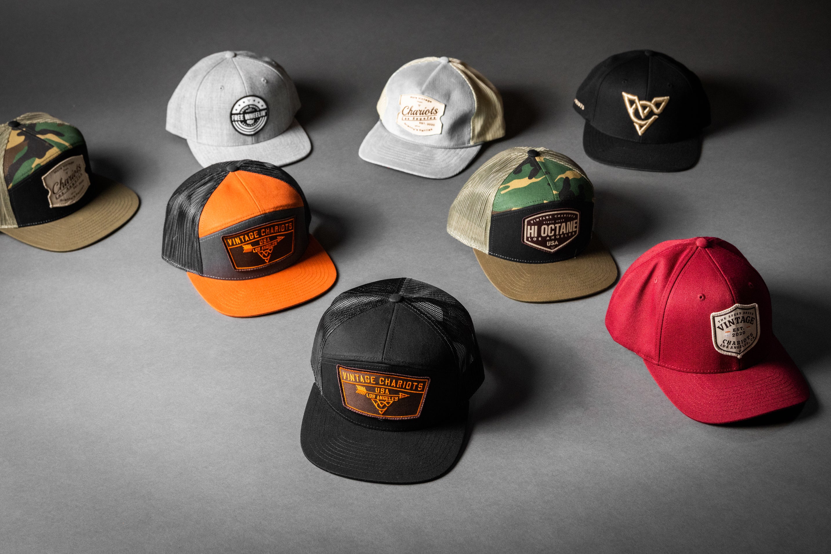 THE ARROW (Charcoal/Burnt Orange/Black)