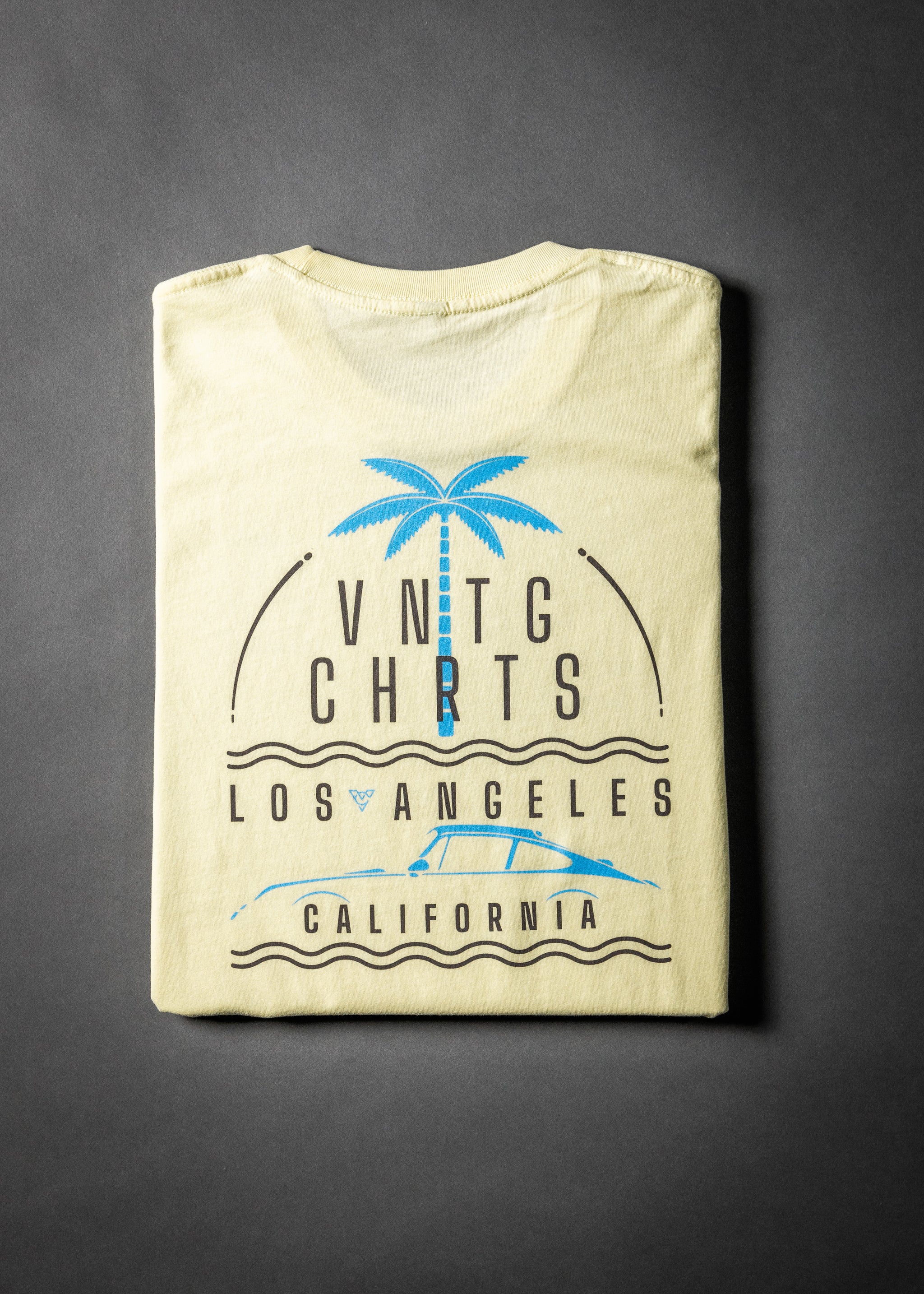 VC PALMS TEE (Chartreuse)