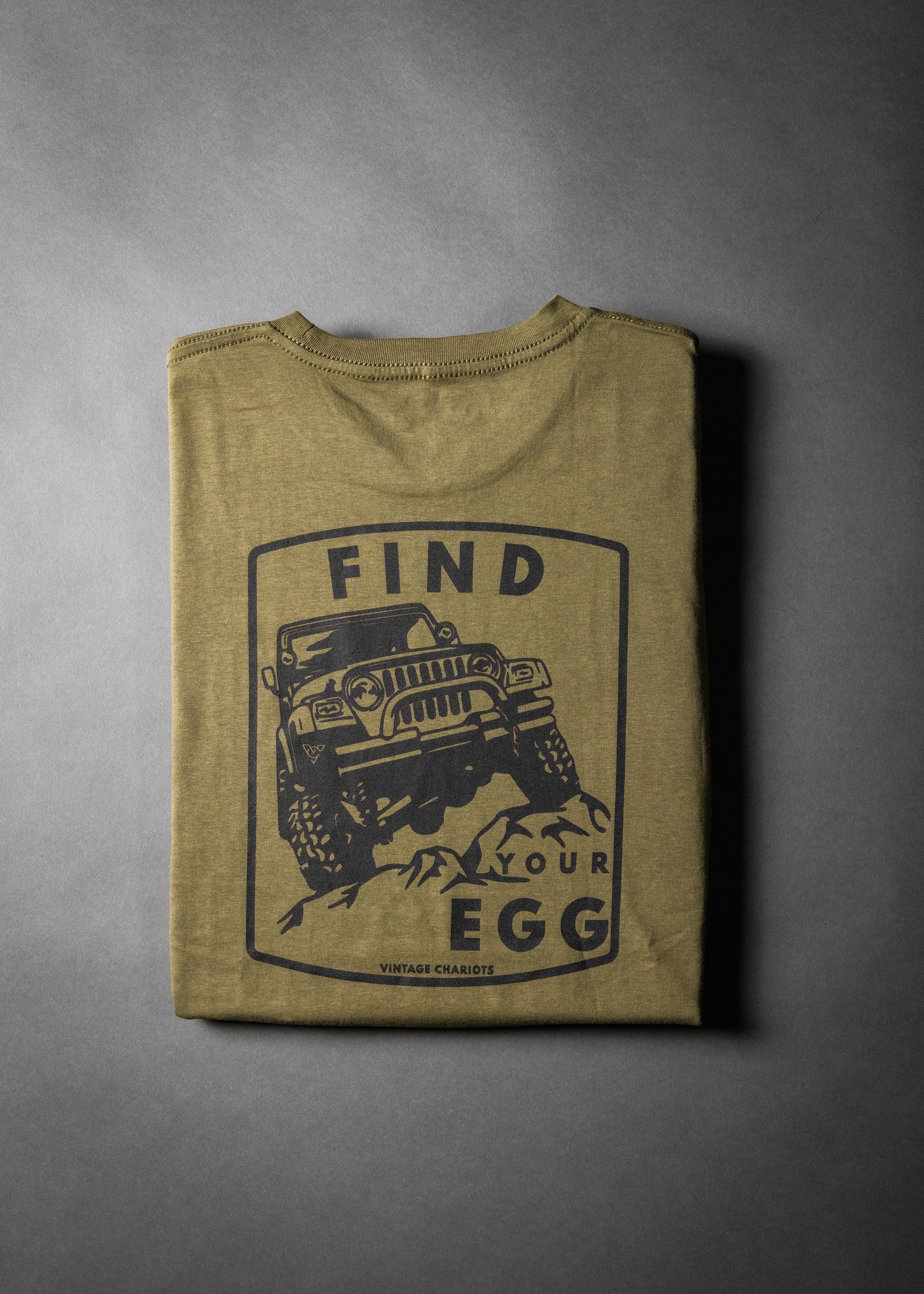 FIND YOUR EGG TEE (Military Green)