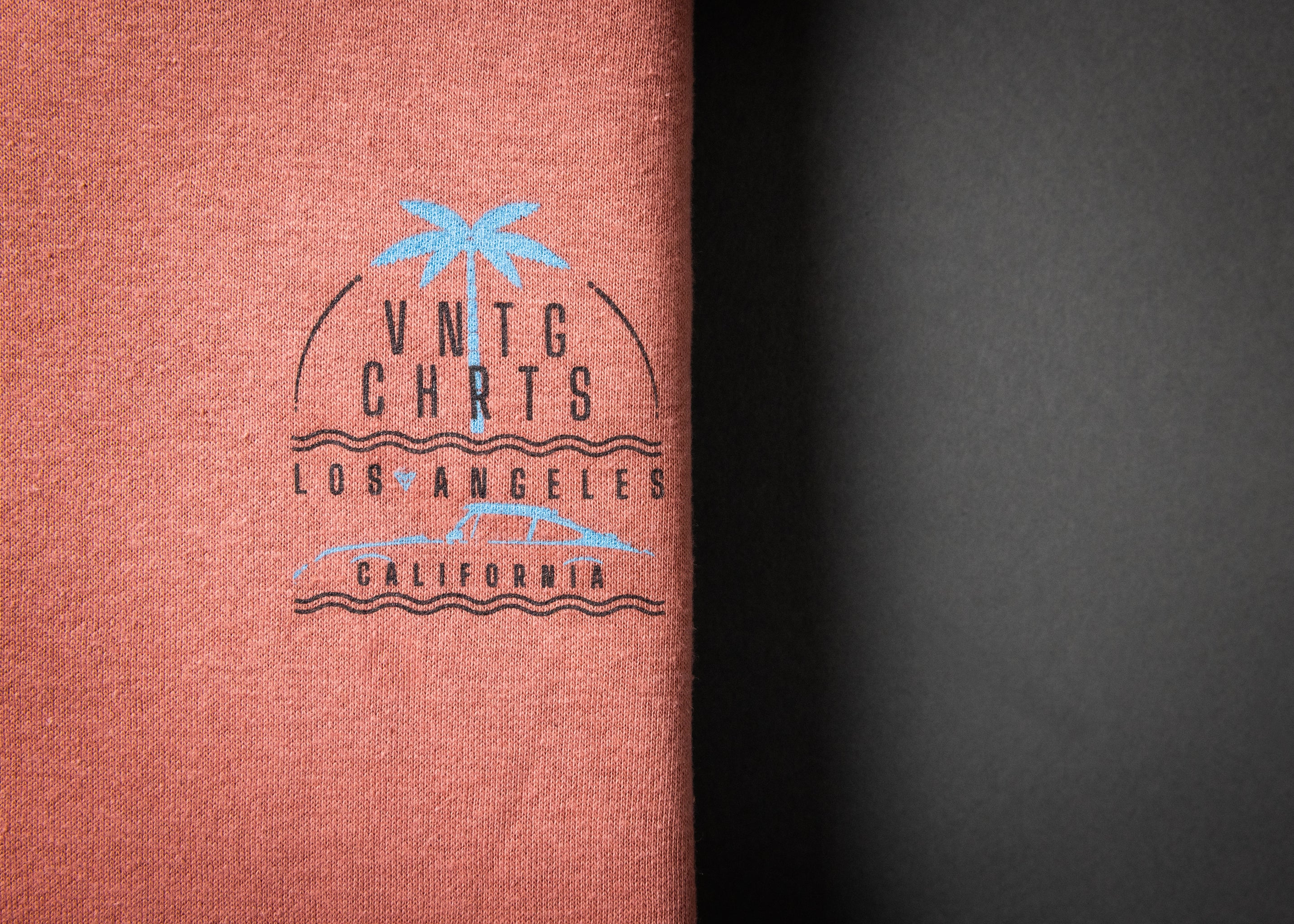 VC PALMS UNISEX PREMIUM PULLOVER HOODIE (Dusty Rose)