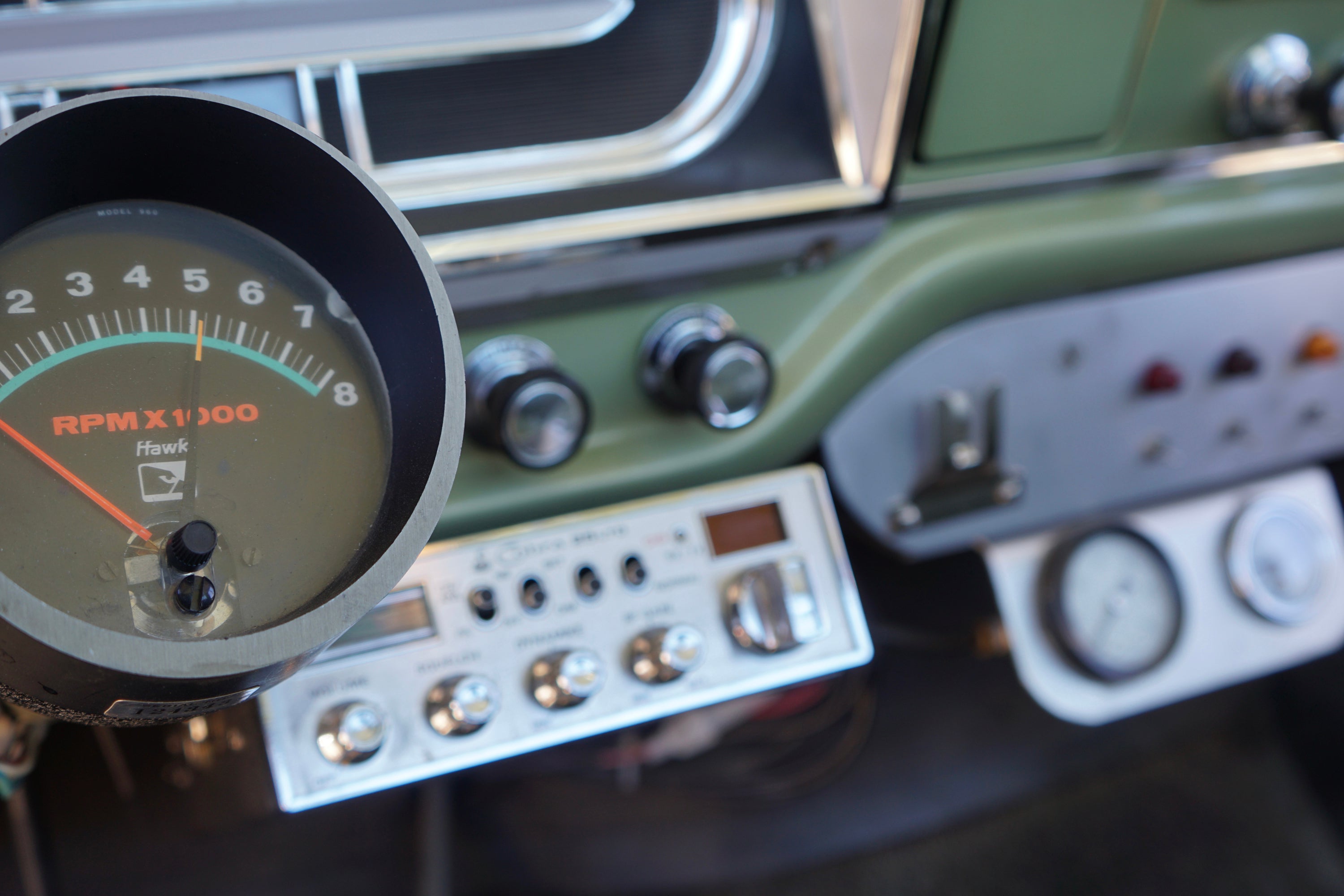 1967 Ford F-250 Lime Gold Camper Special FINE ART PRINT